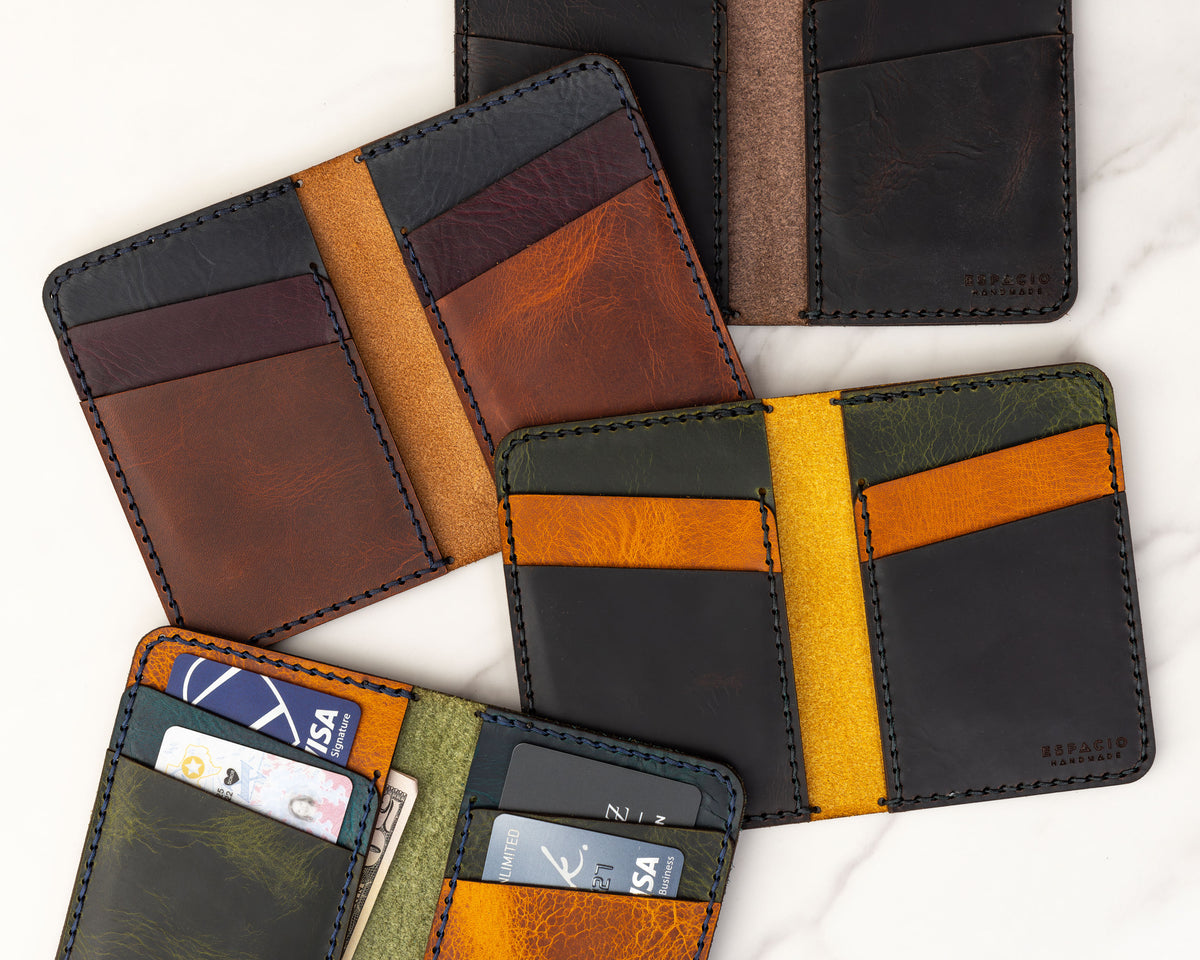 Vaquera Vertical Wallet – Espacio Handmade