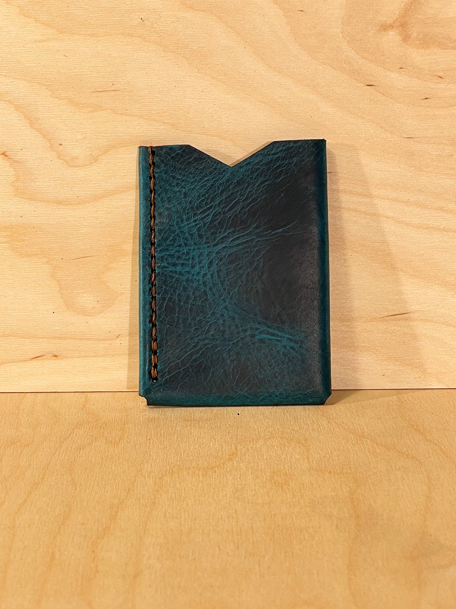 Big Spender Leather Wallet OOAK 1