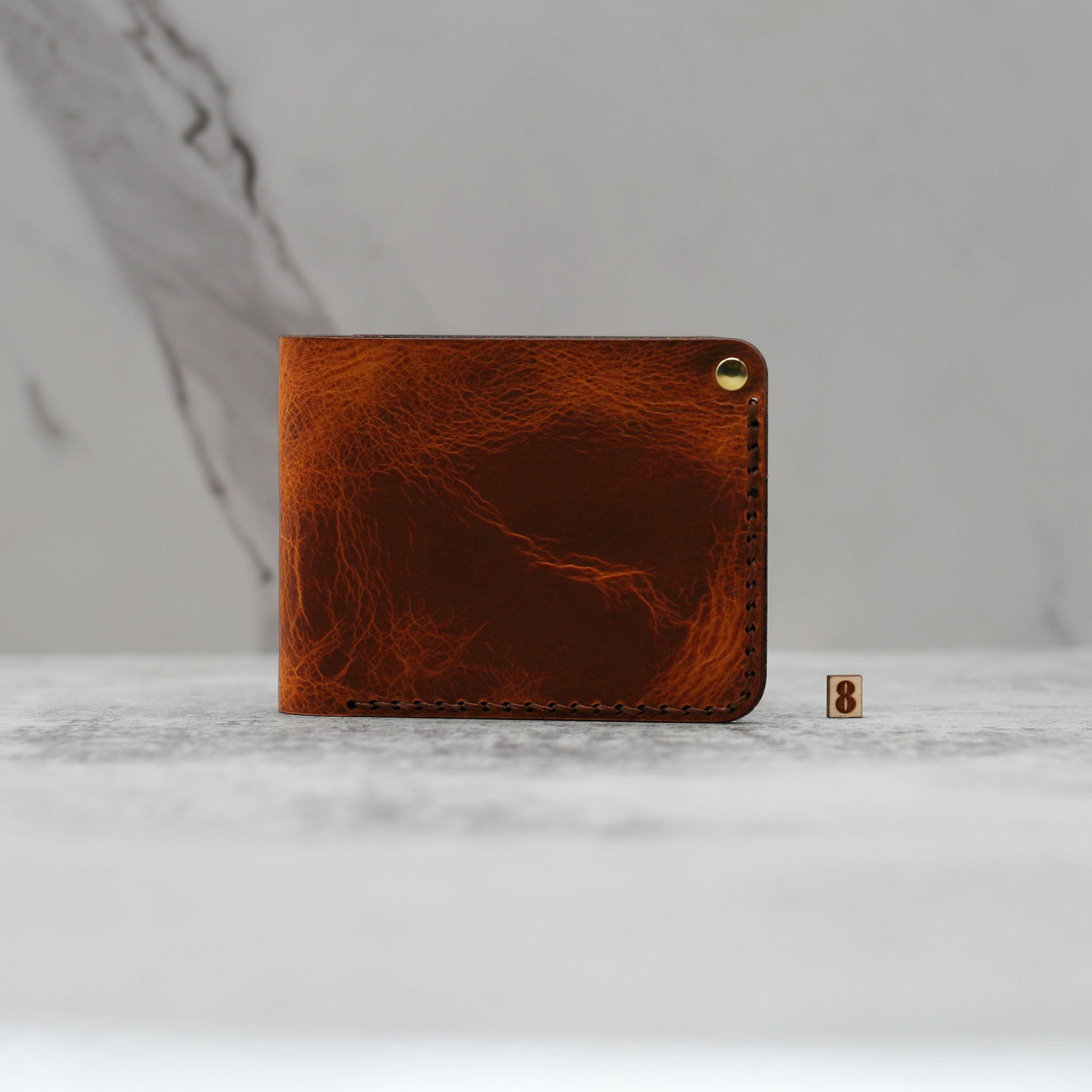 Gringo Bifold Leather Wallet OOAK 8