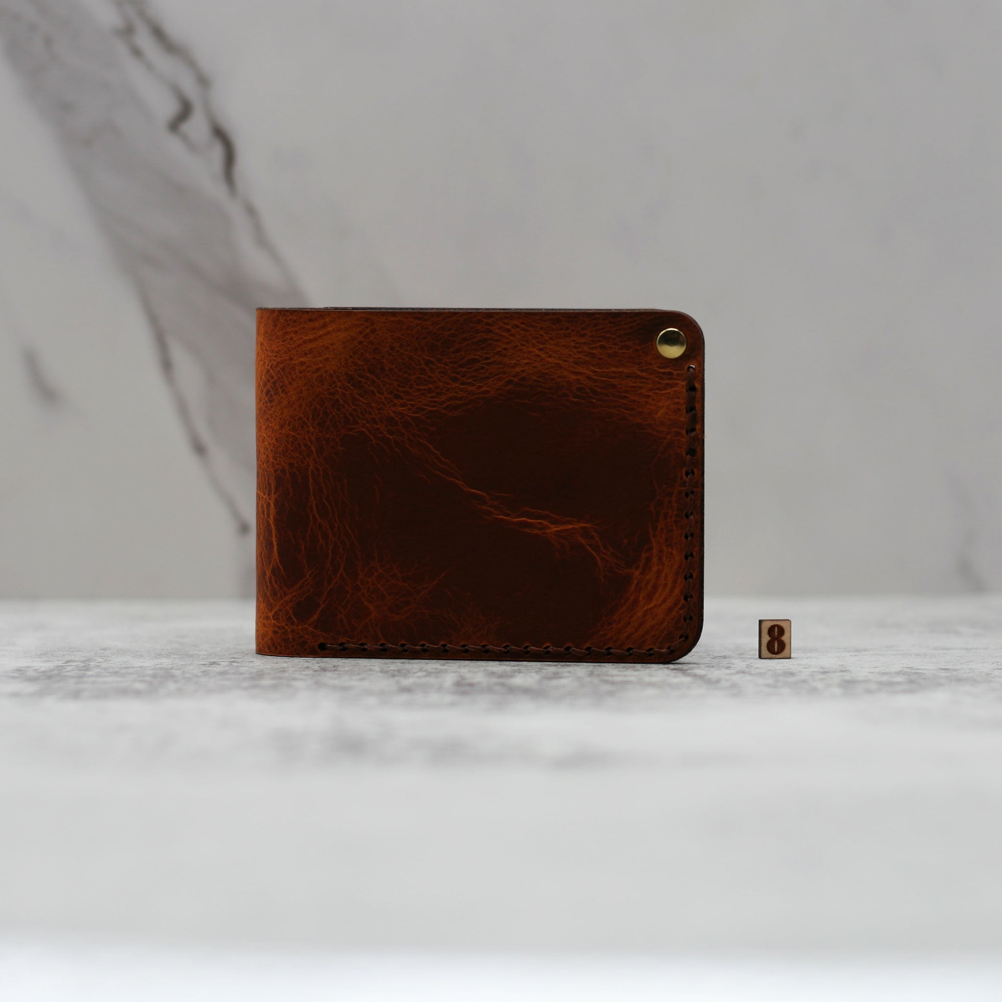 Gringo Bifold Leather Wallet OOAK 8