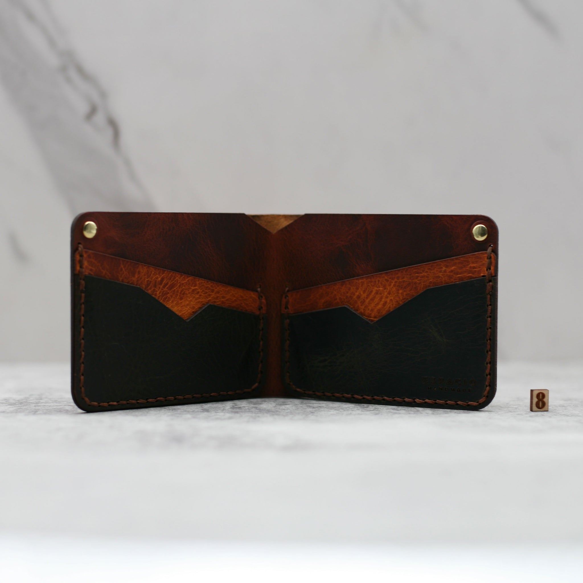 Gringo Bifold Leather Wallet OOAK 8