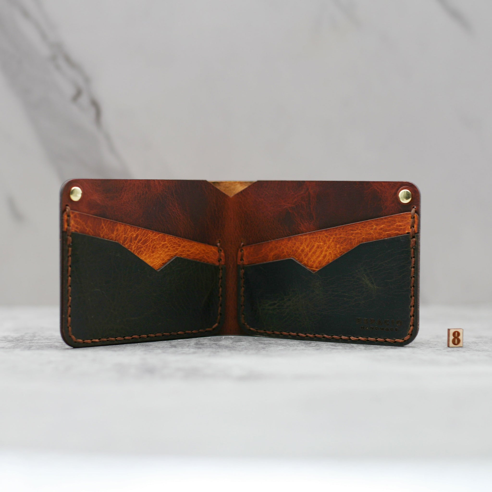 Gringo Bifold Leather Wallet OOAK 8