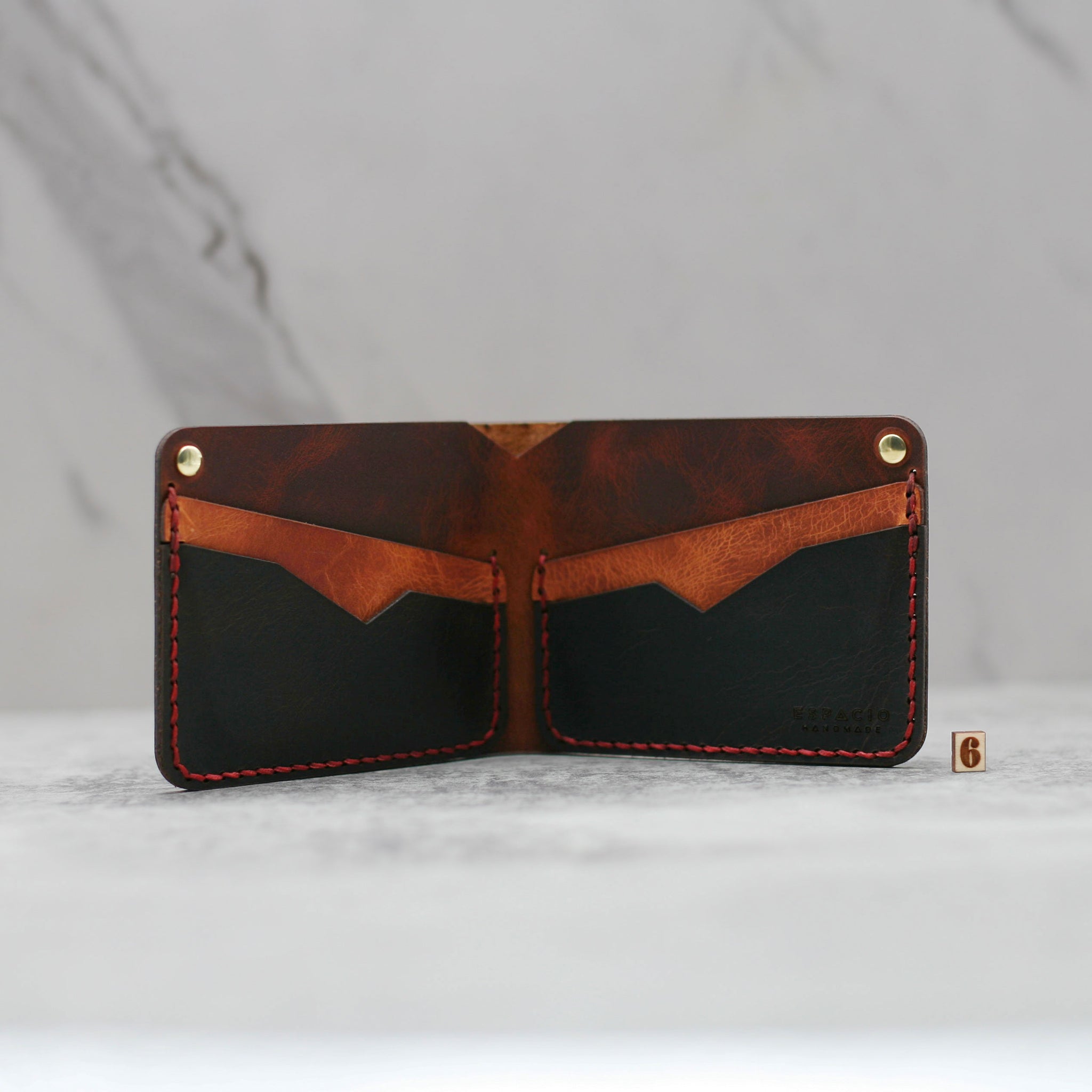 Gringo Bifold Leather Wallet OOAK 6
