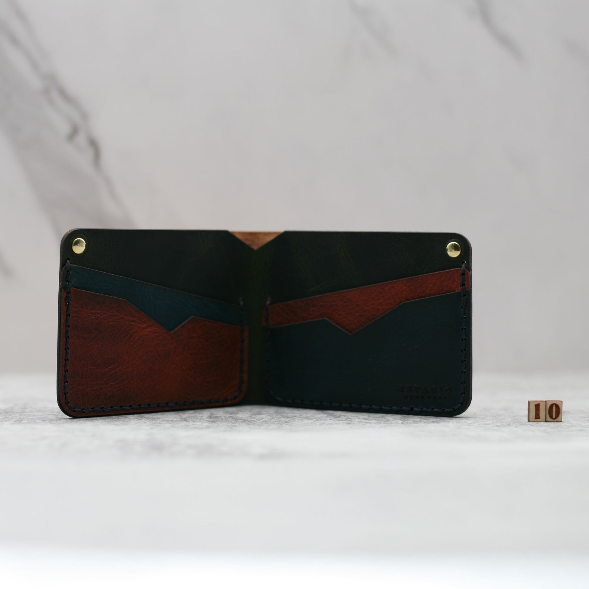 Gringo Bifold Leather Wallet OOAK 10