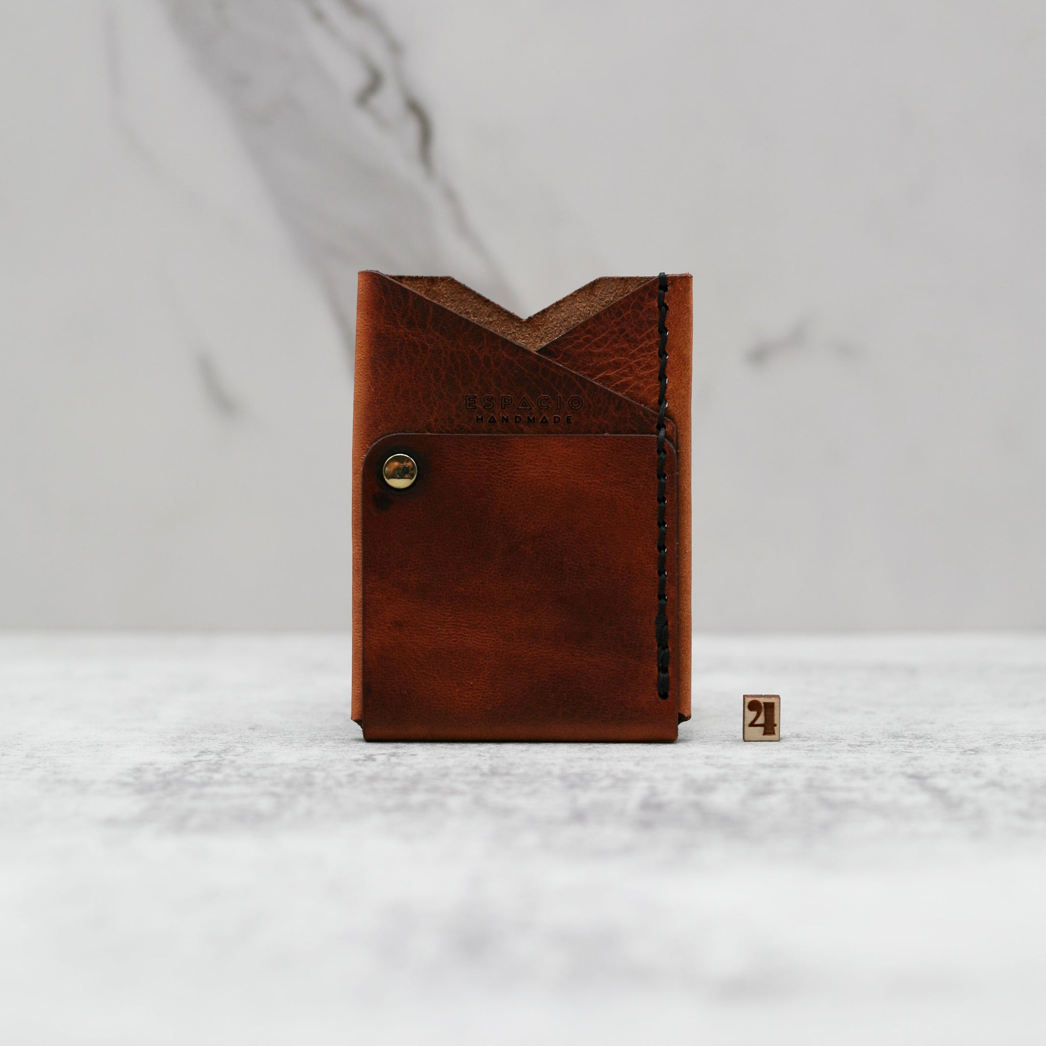 Big Spender Leather Wallet OOAK 4