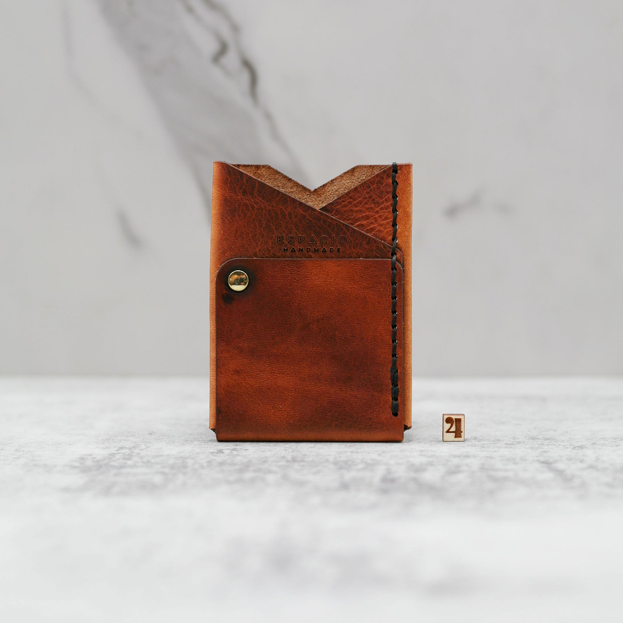 Big Spender Leather Wallet OOAK 4