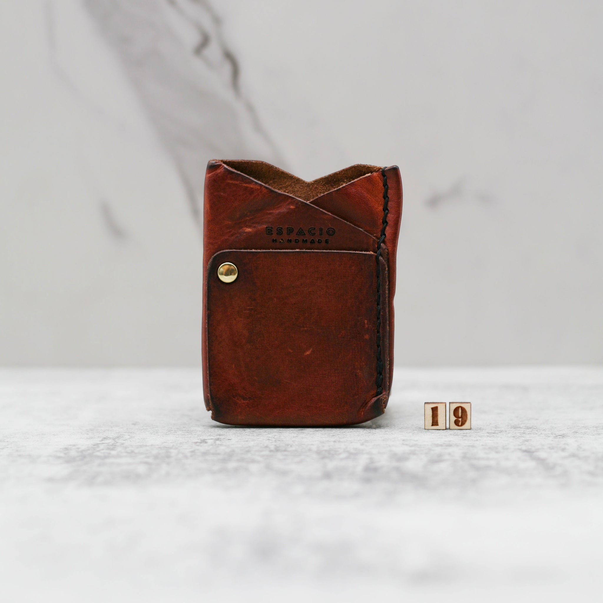 Big Spender Leather Wallet OOAK 19