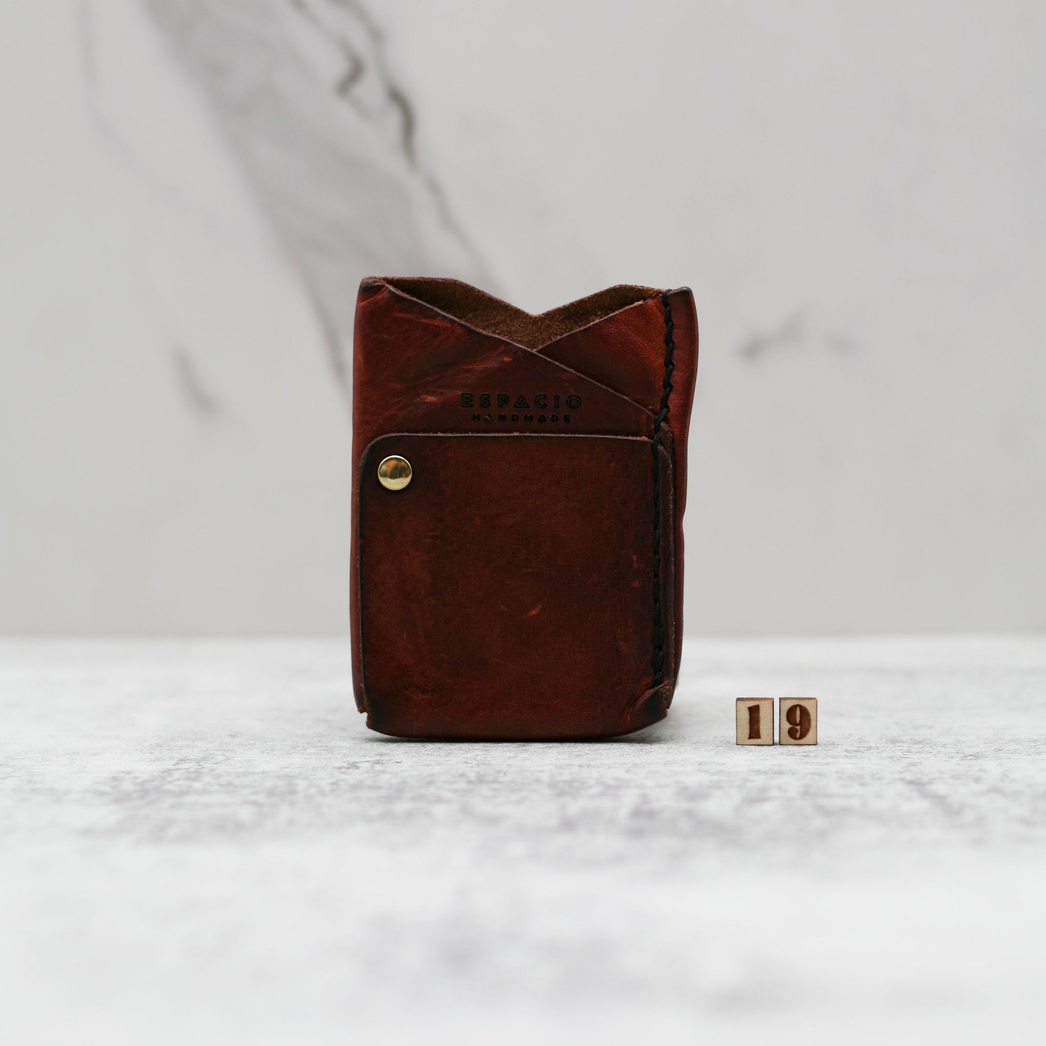 Big Spender Leather Wallet OOAK 19