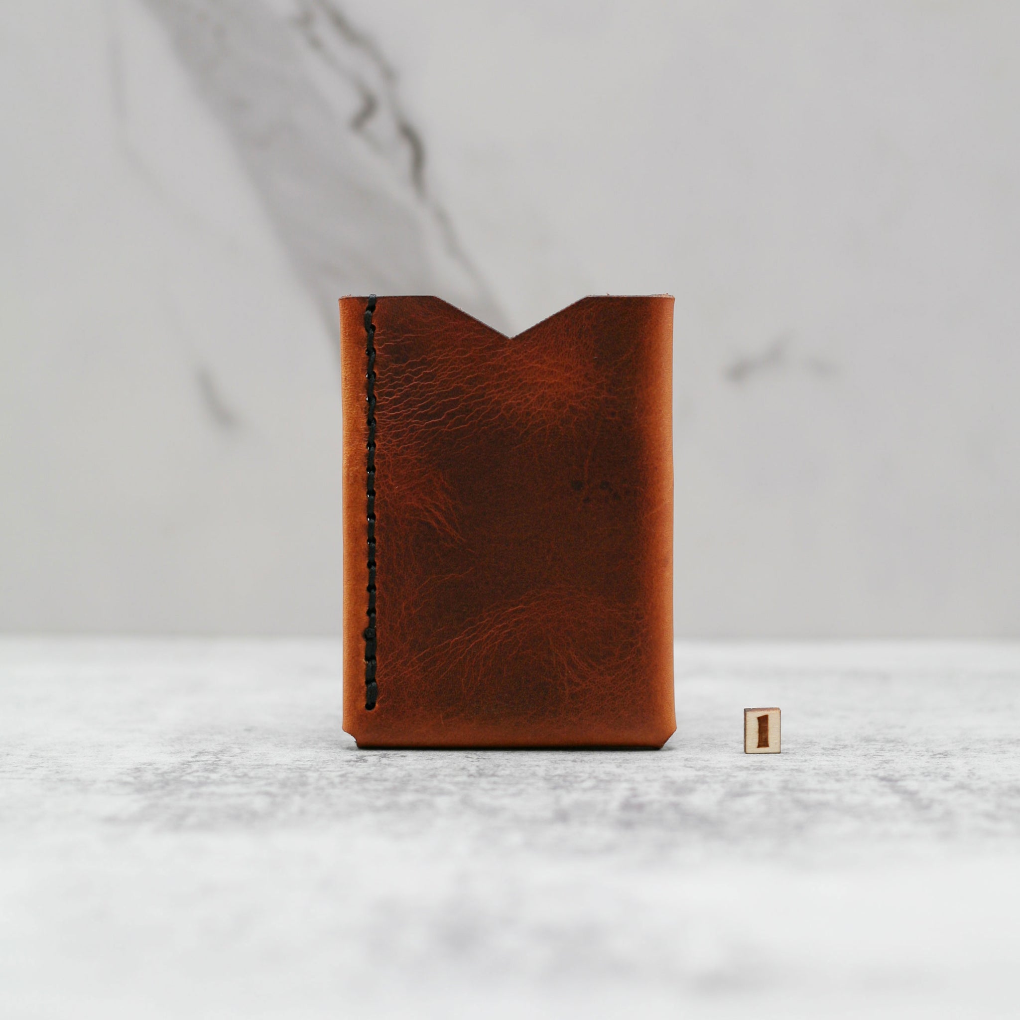 Big Spender Leather Wallet OOAK 1