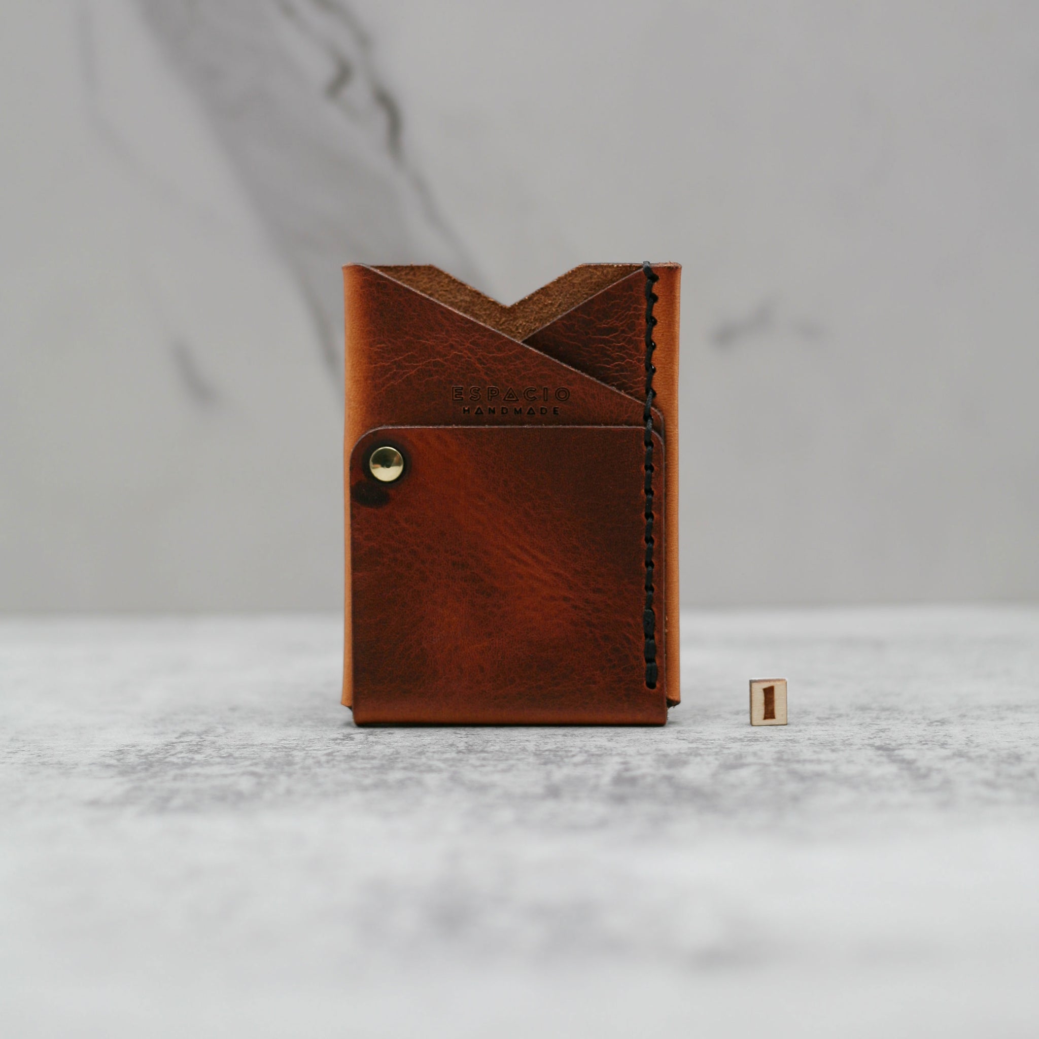 Big Spender Leather Wallet OOAK 1