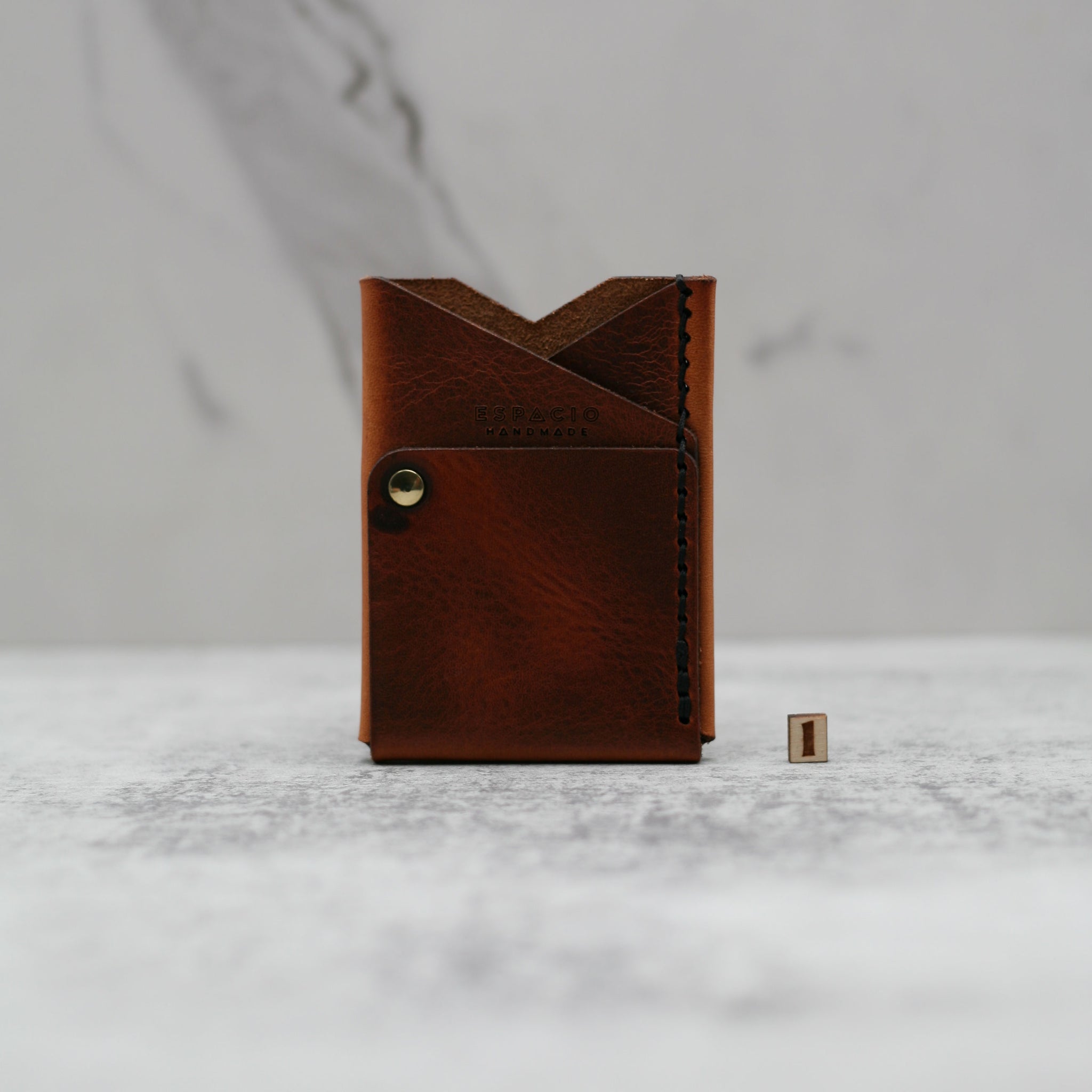 Big Spender Leather Wallet OOAK 1