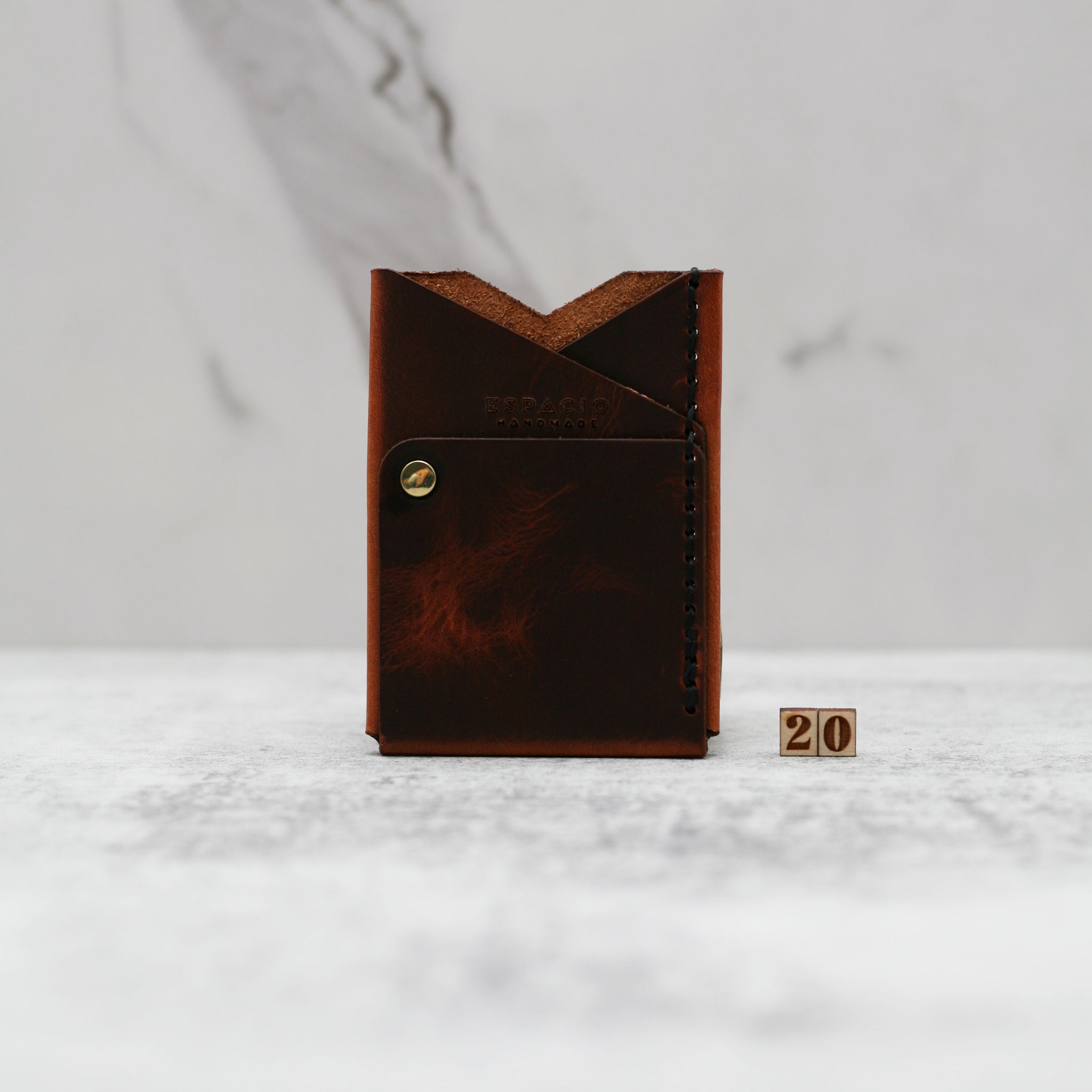 Big Spender Leather Wallet OOAK 20