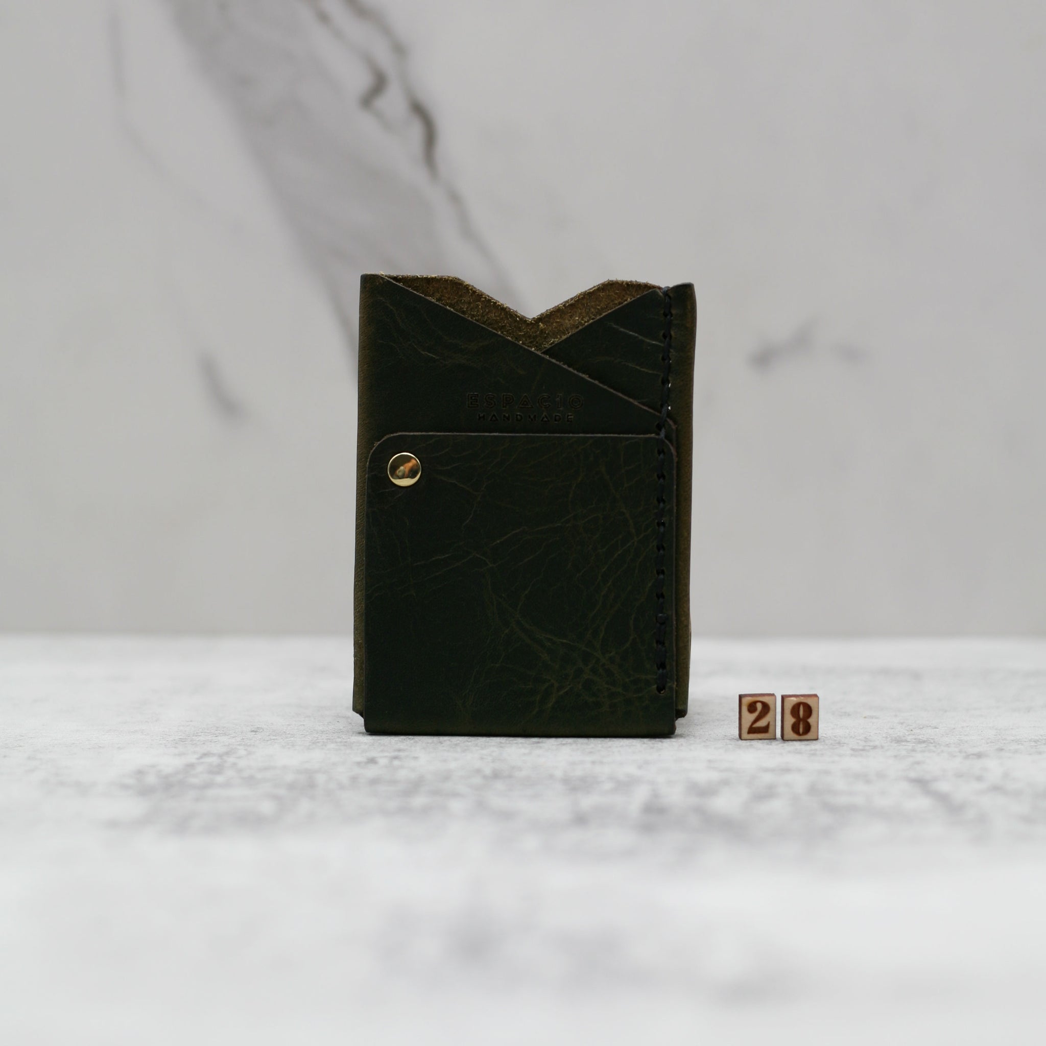 Big Spender Leather Wallet OOAK 28