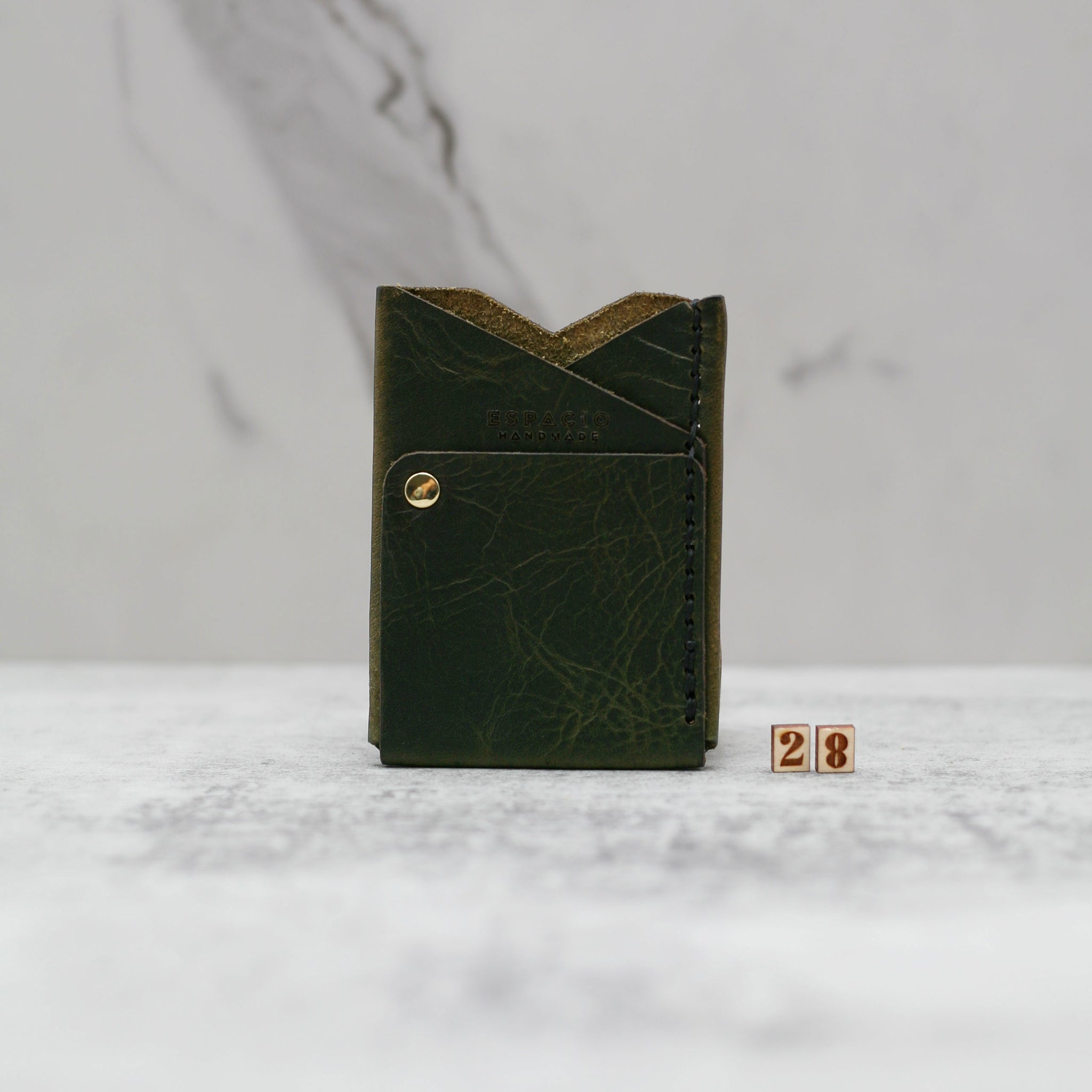 Big Spender Leather Wallet OOAK 28