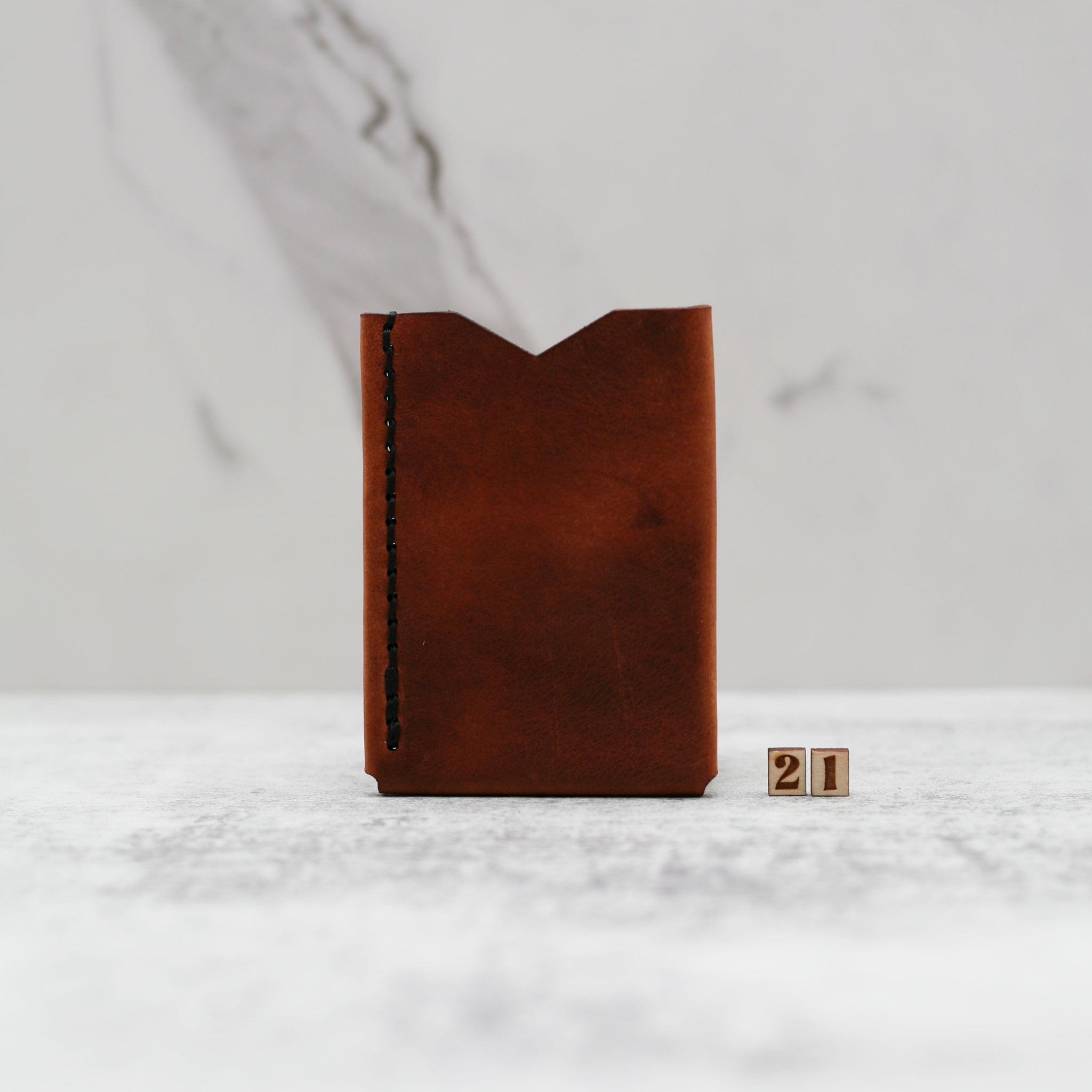Big Spender Leather Wallet OOAK 21