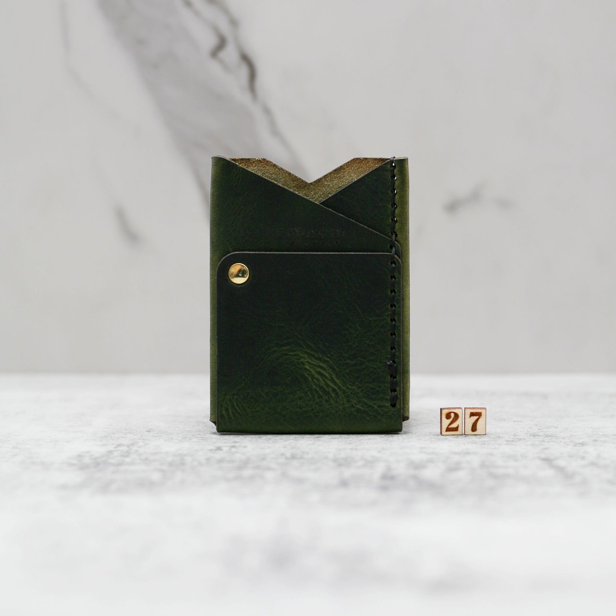Big Spender Leather Wallet OOAK 27