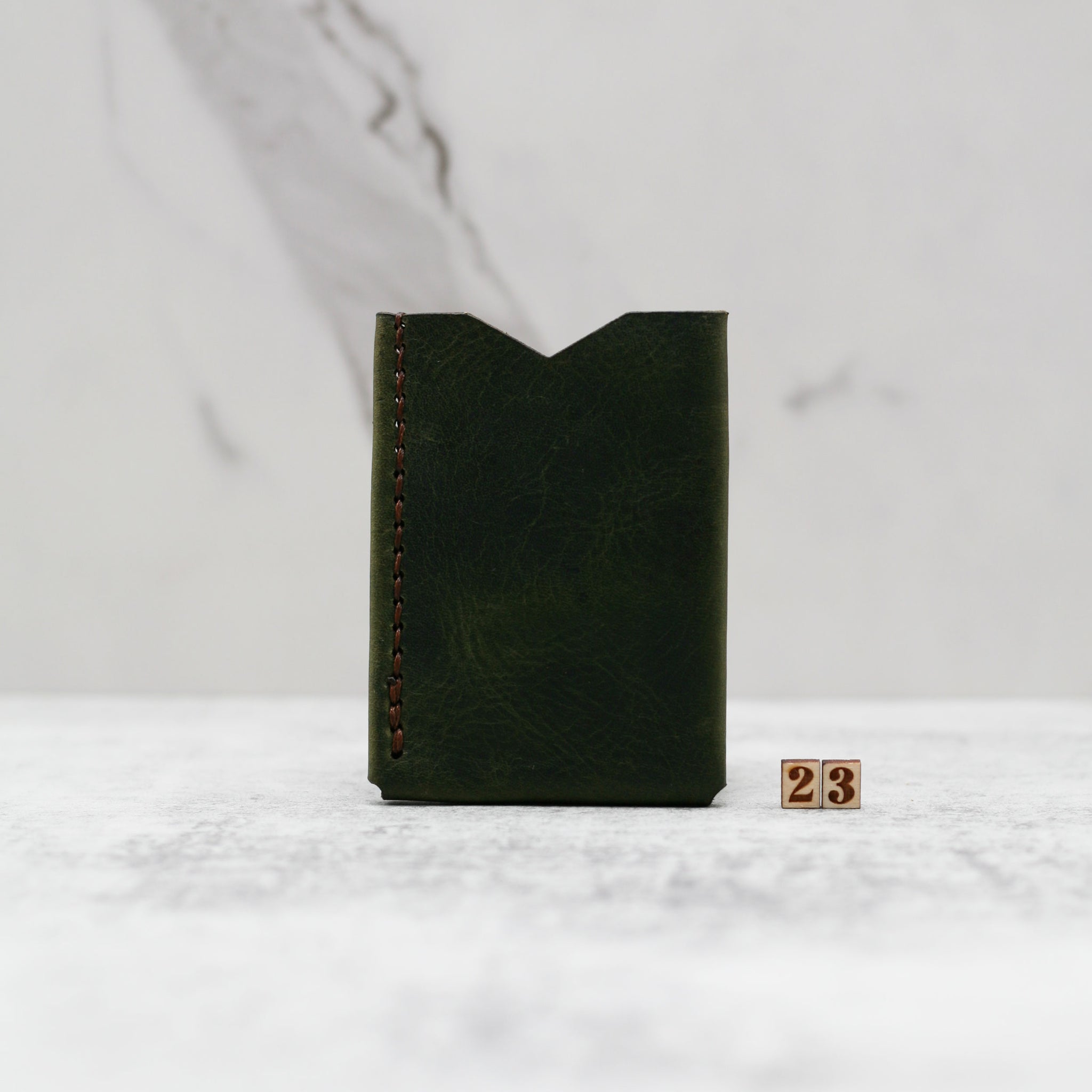 Big Spender Leather Wallet OOAK 23