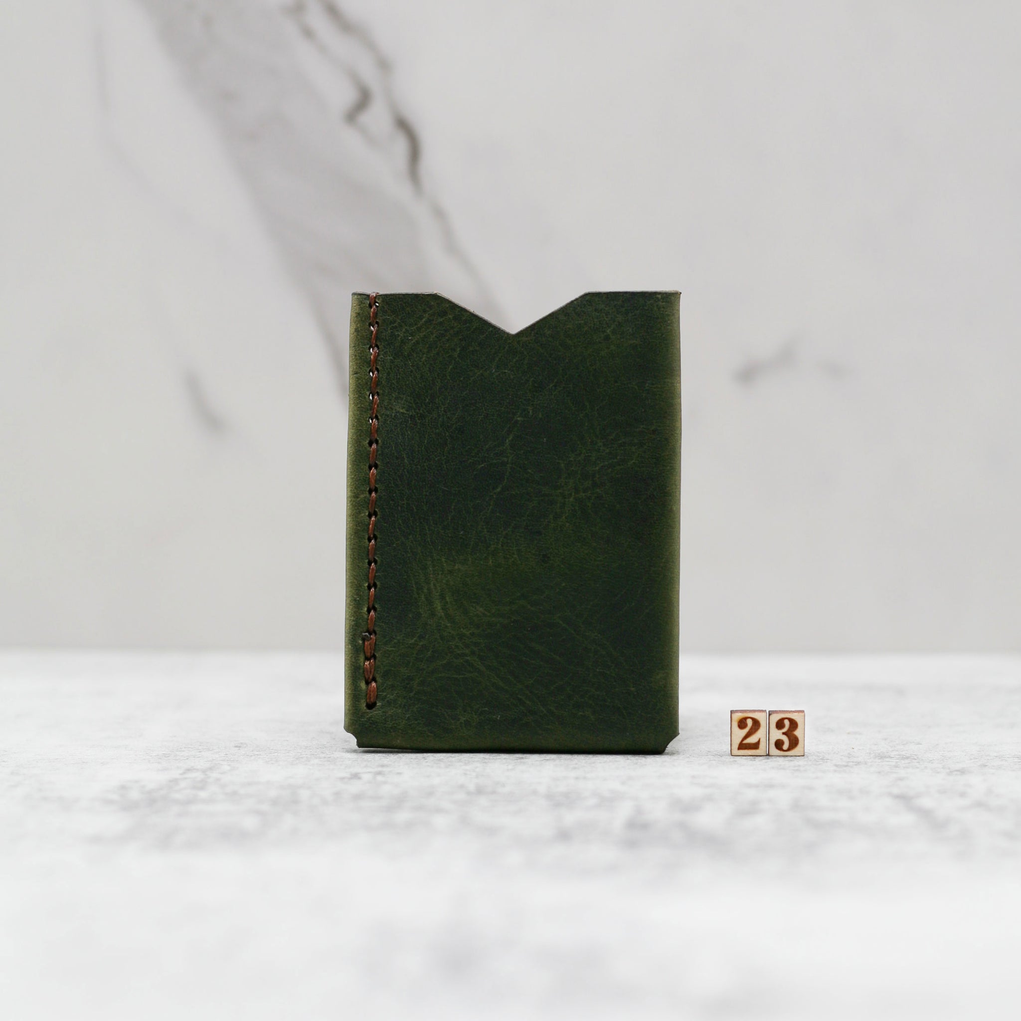 Big Spender Leather Wallet OOAK 23