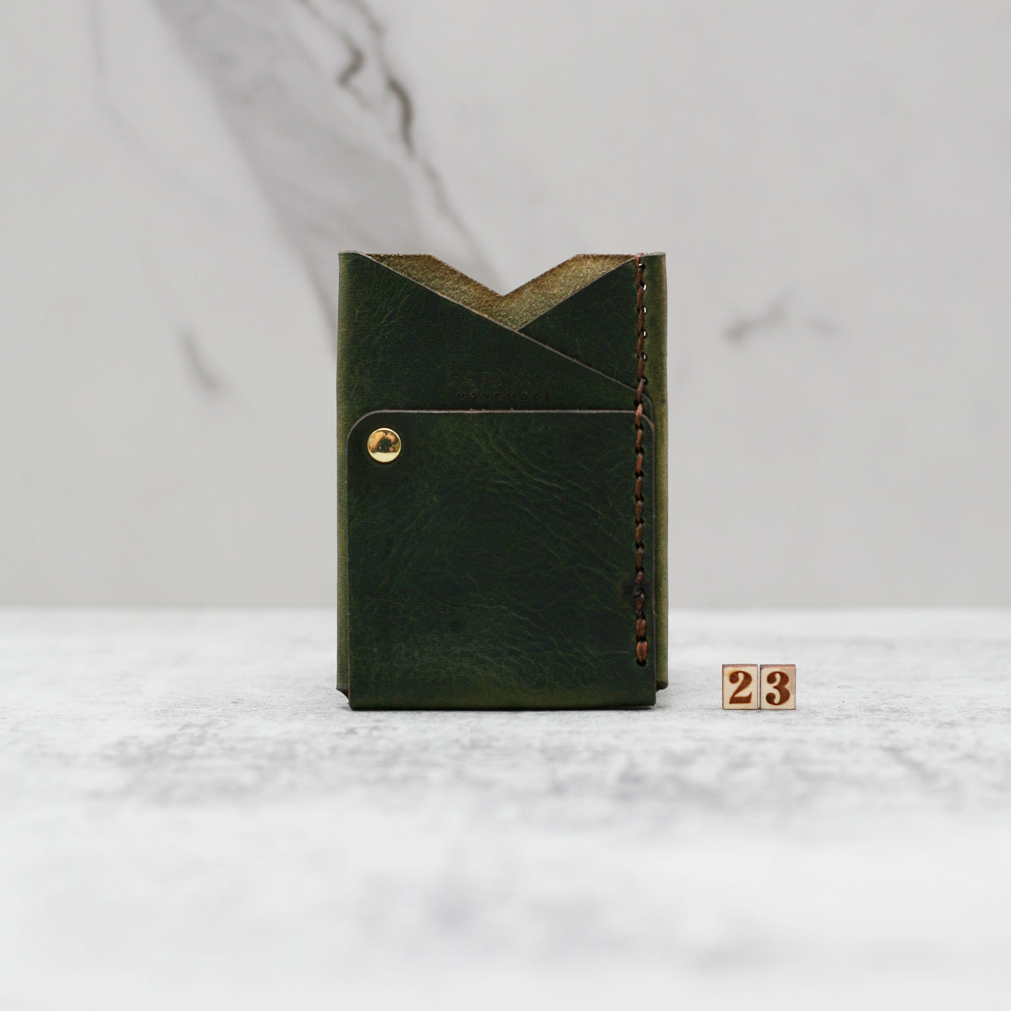 Big Spender Leather Wallet OOAK 23