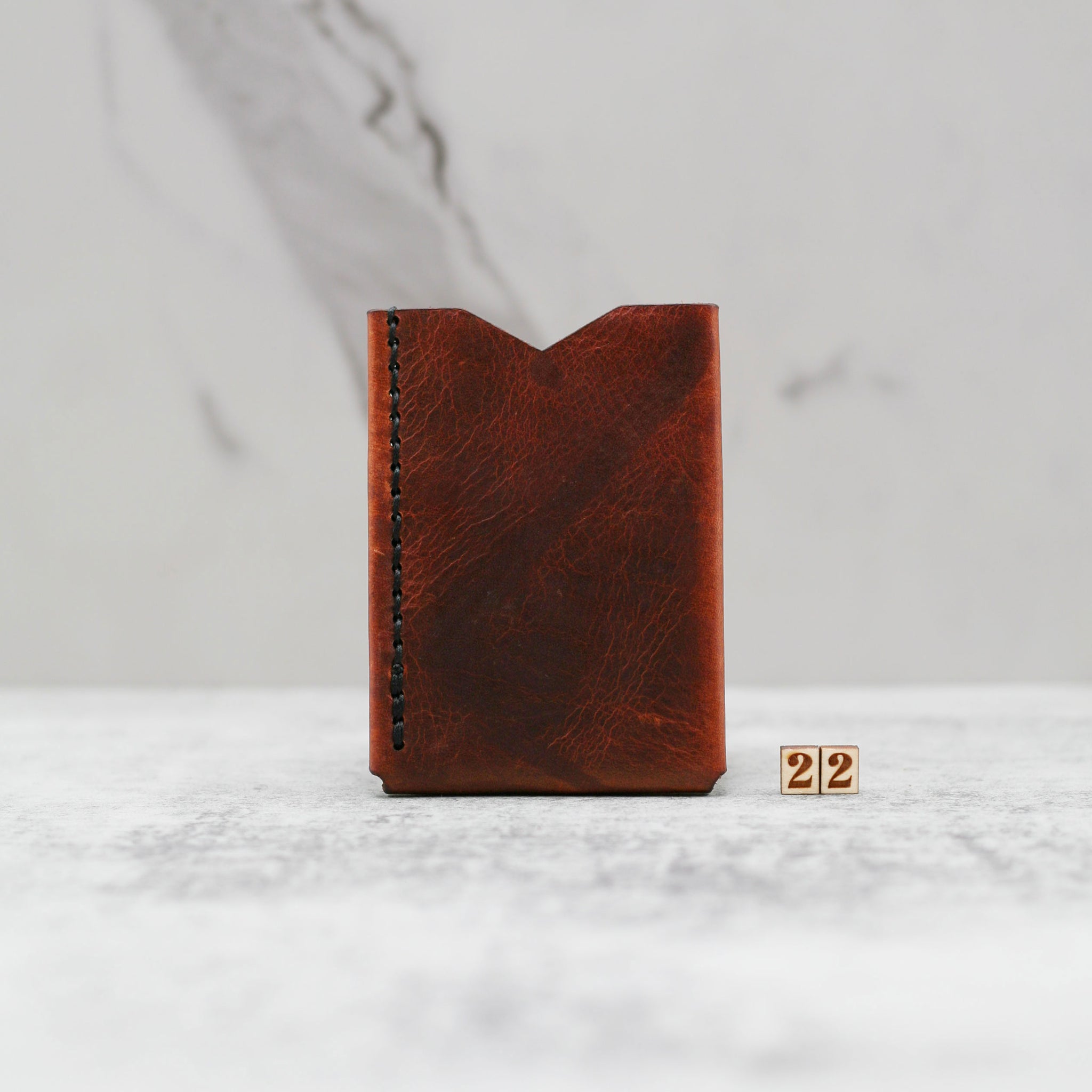 Big Spender Leather Wallet OOAK 22