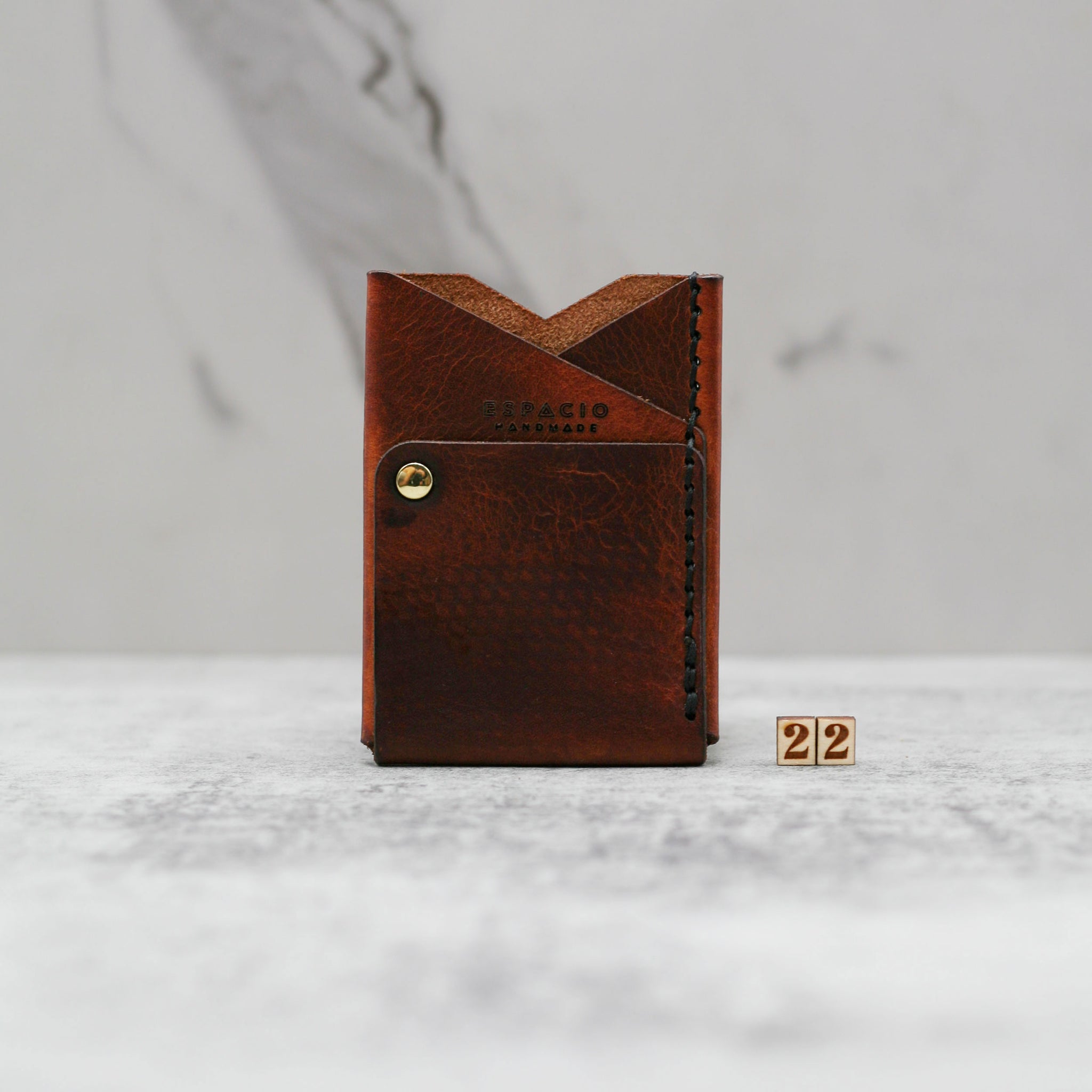 Big Spender Leather Wallet OOAK 22