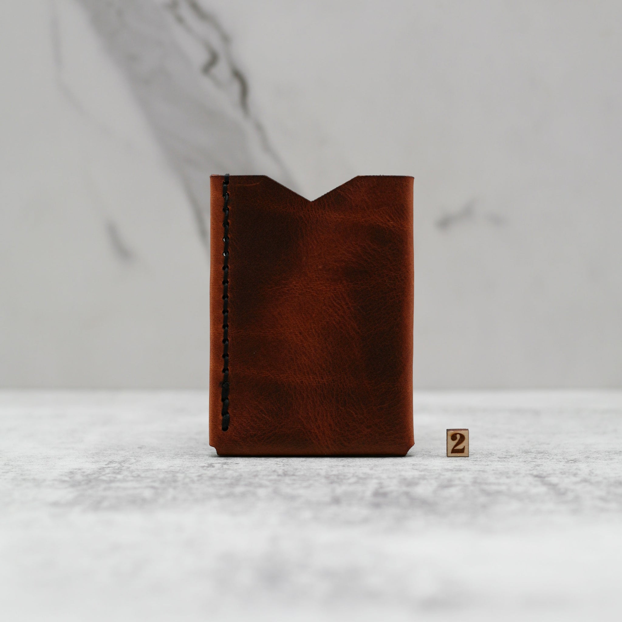 Big Spender Leather Wallet OOAK 2