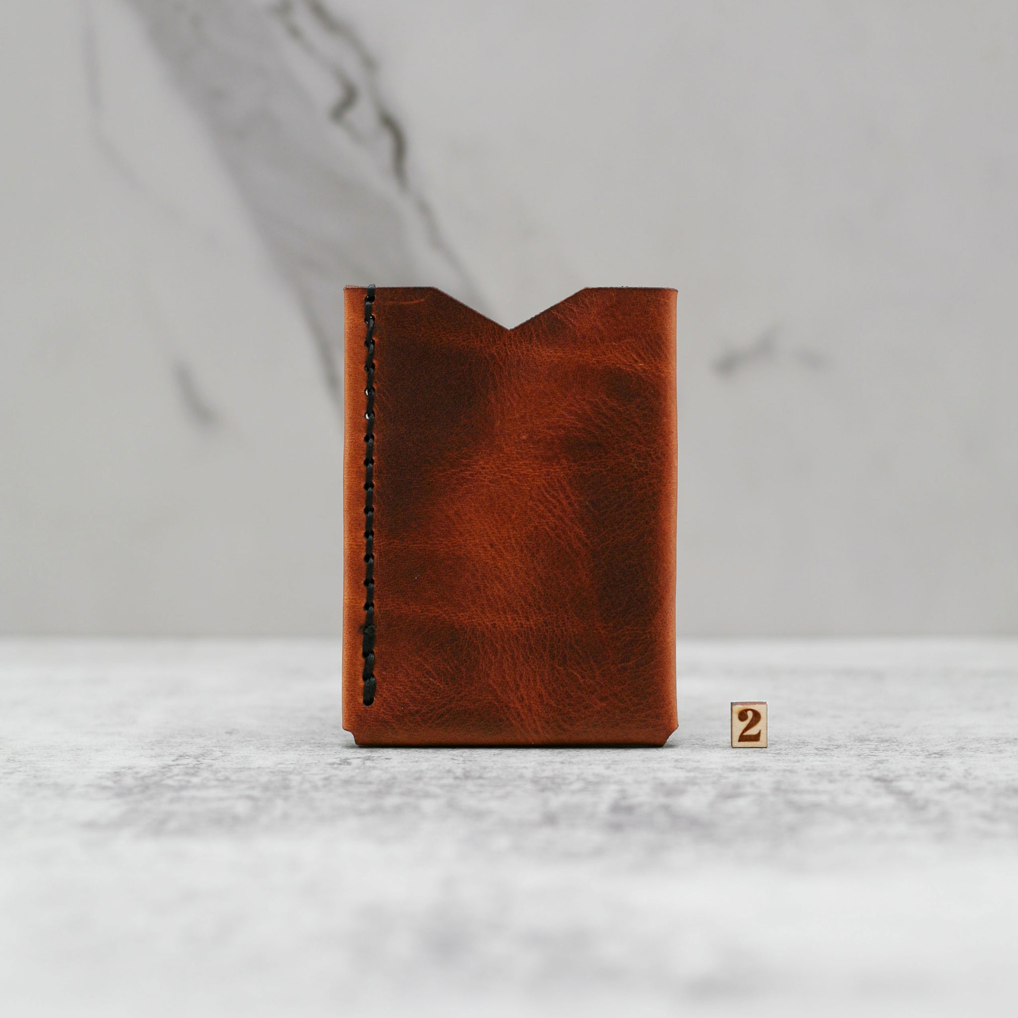 Big Spender Leather Wallet OOAK 2