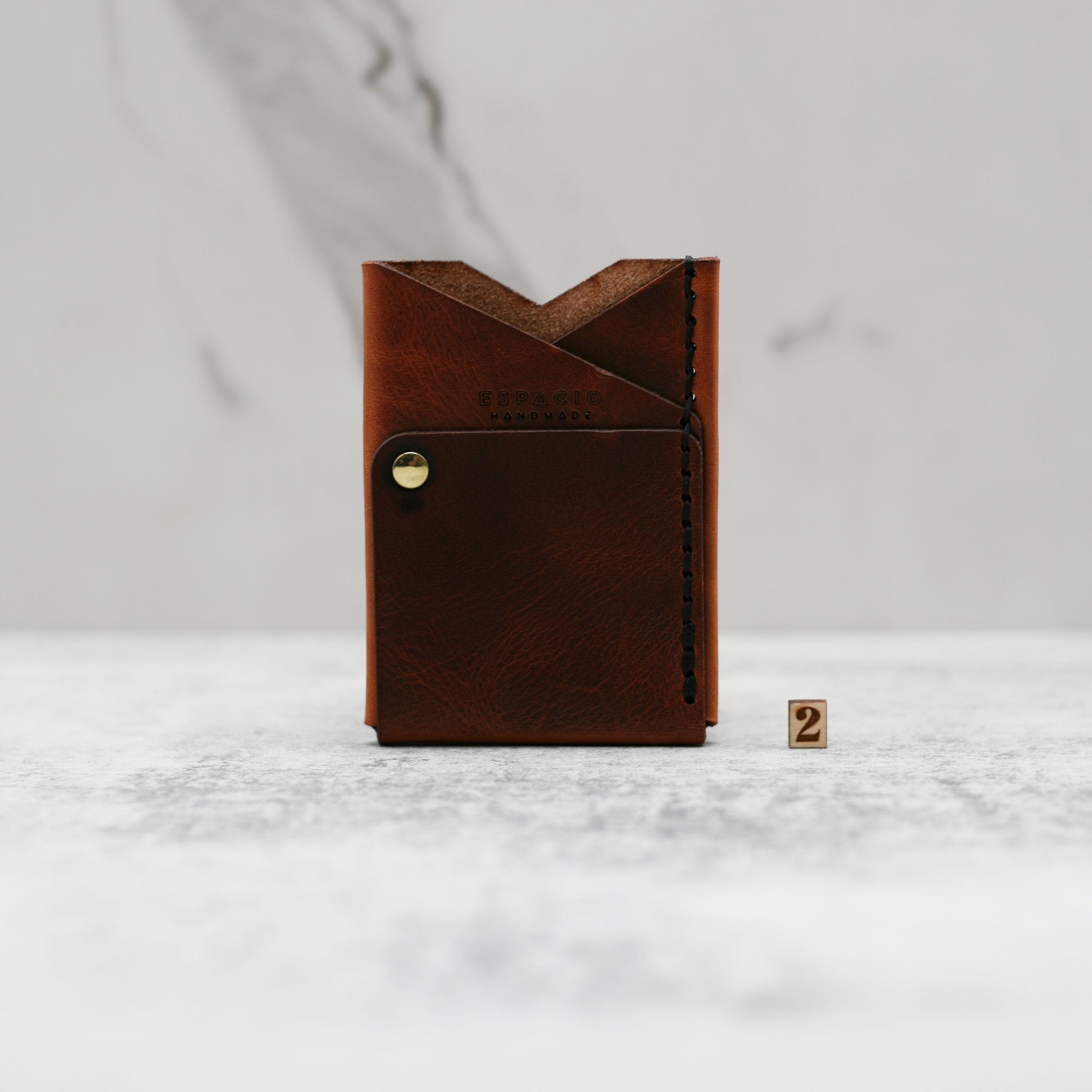 Big Spender Leather Wallet OOAK 2
