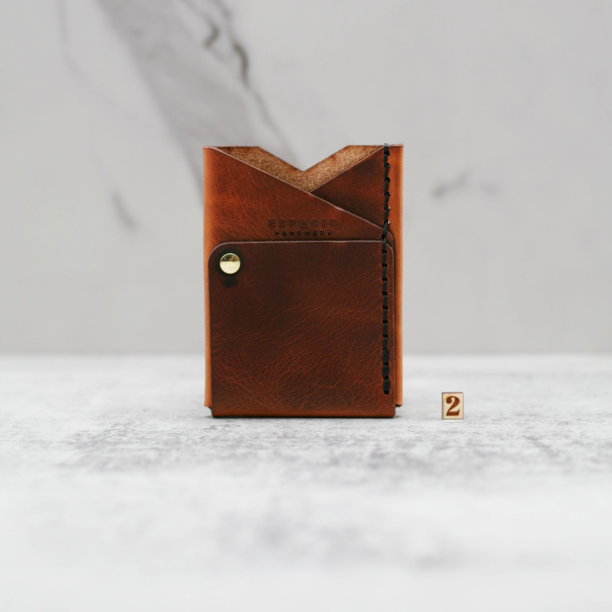Big Spender Leather Wallet OOAK 2