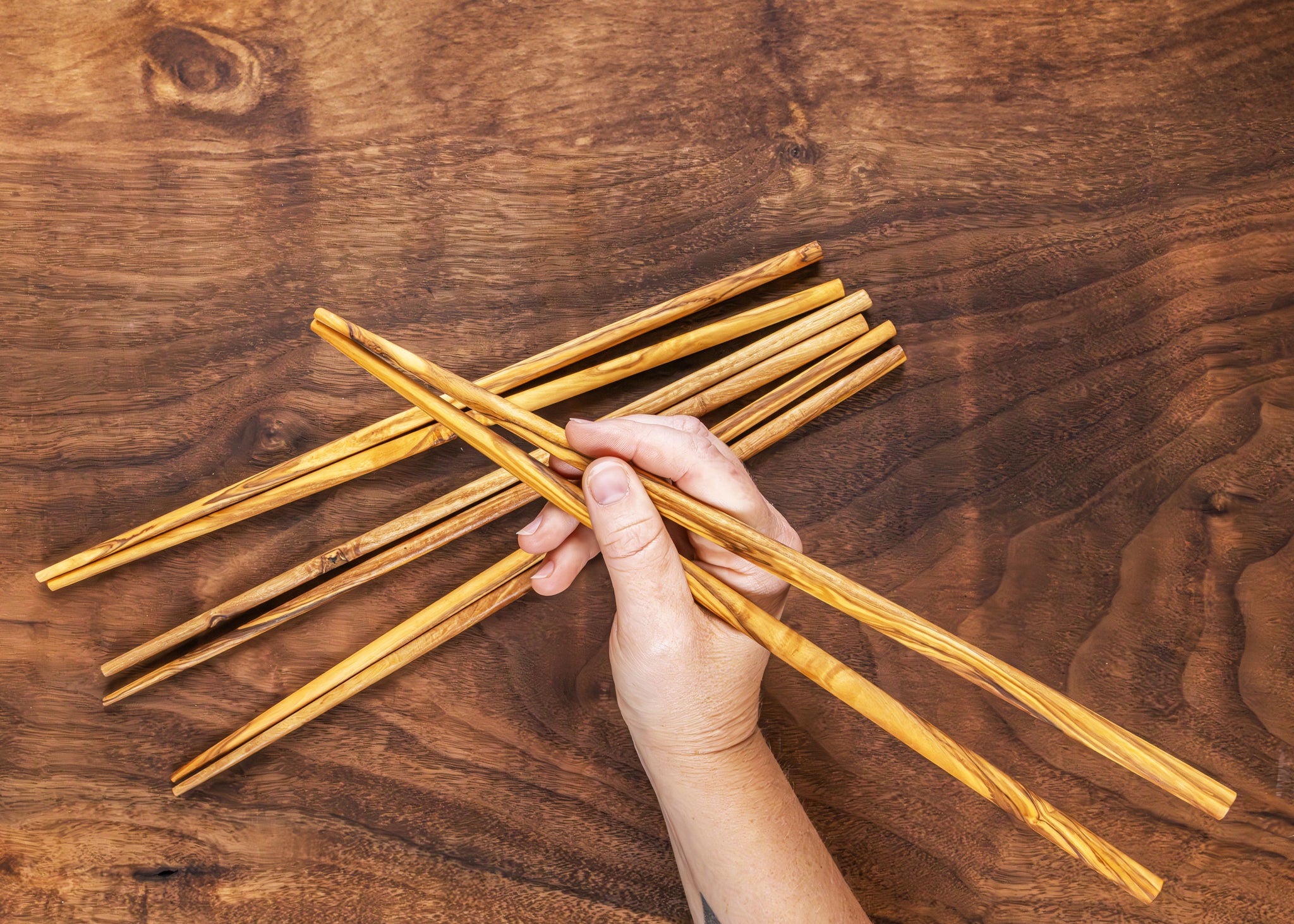 Wooden Olive Chopsticks