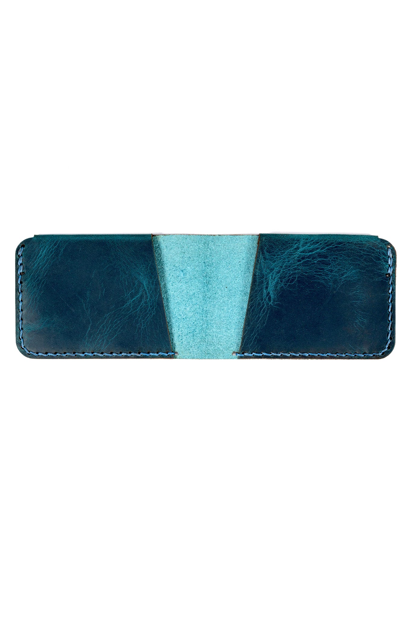 Bandera Folded 2-Pocket Leather Wallet