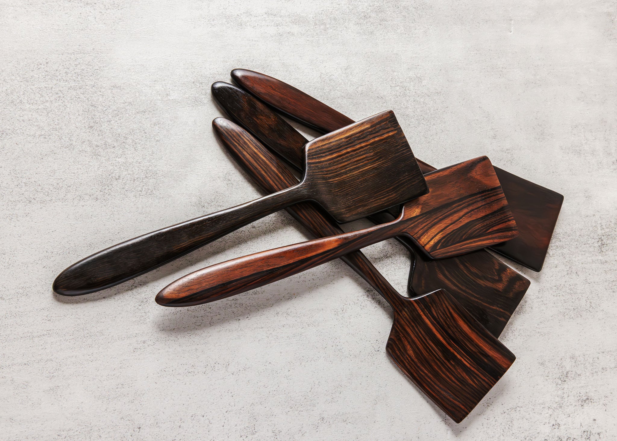 Egg Flipper Cocobolo Wooden Spatula