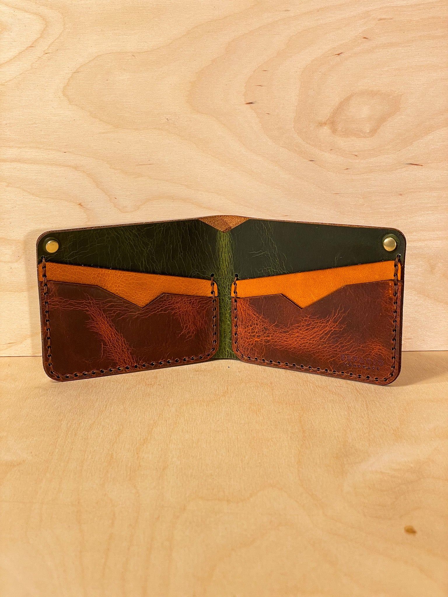 Gringo Bifold Leather Wallet OOAK 2