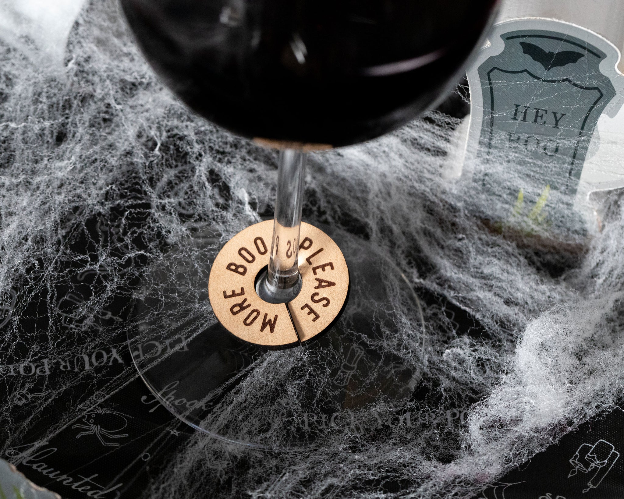 Halloween Wine Charms