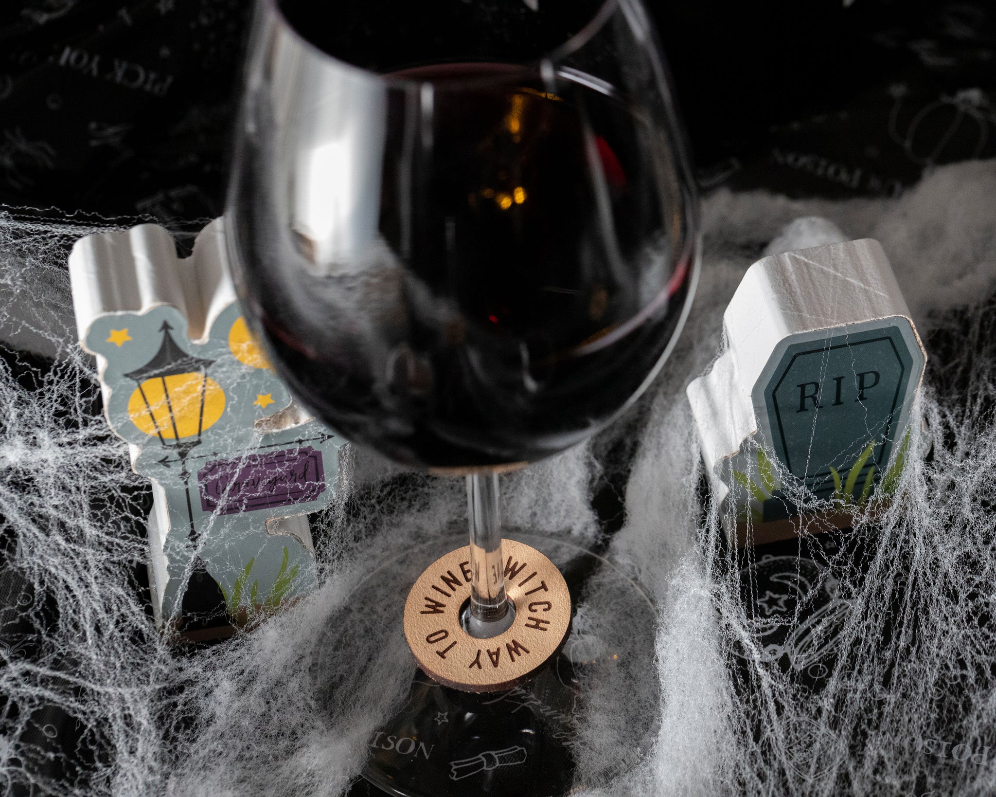 Halloween Wine Charms