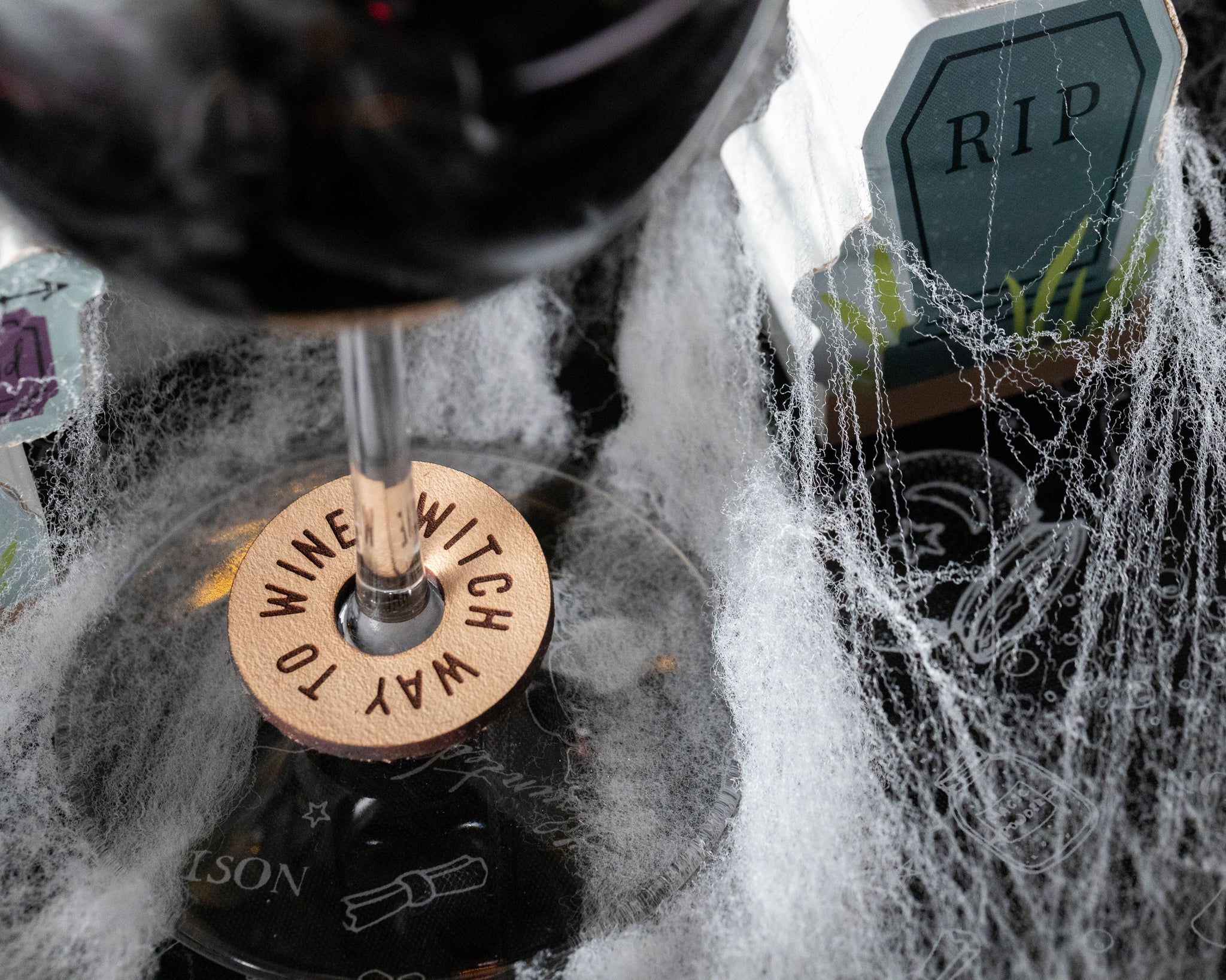 Halloween Wine Charms