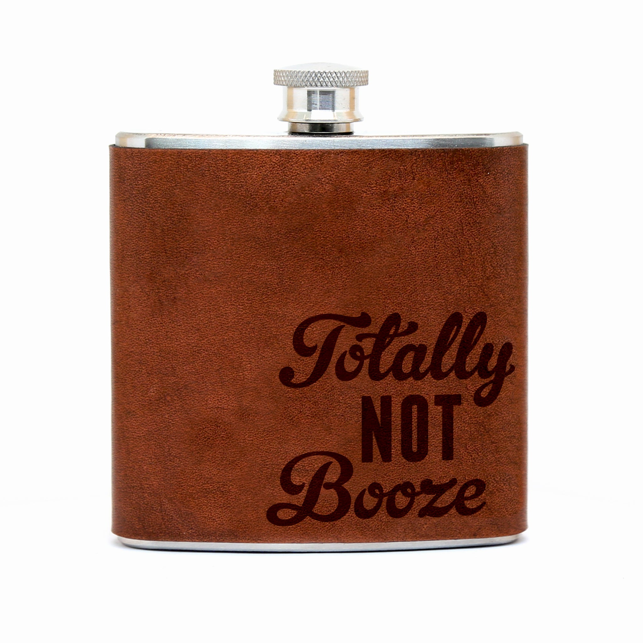 Leather Flask by Espacio Handmade