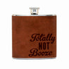 Leather Flask by Espacio Handmade
