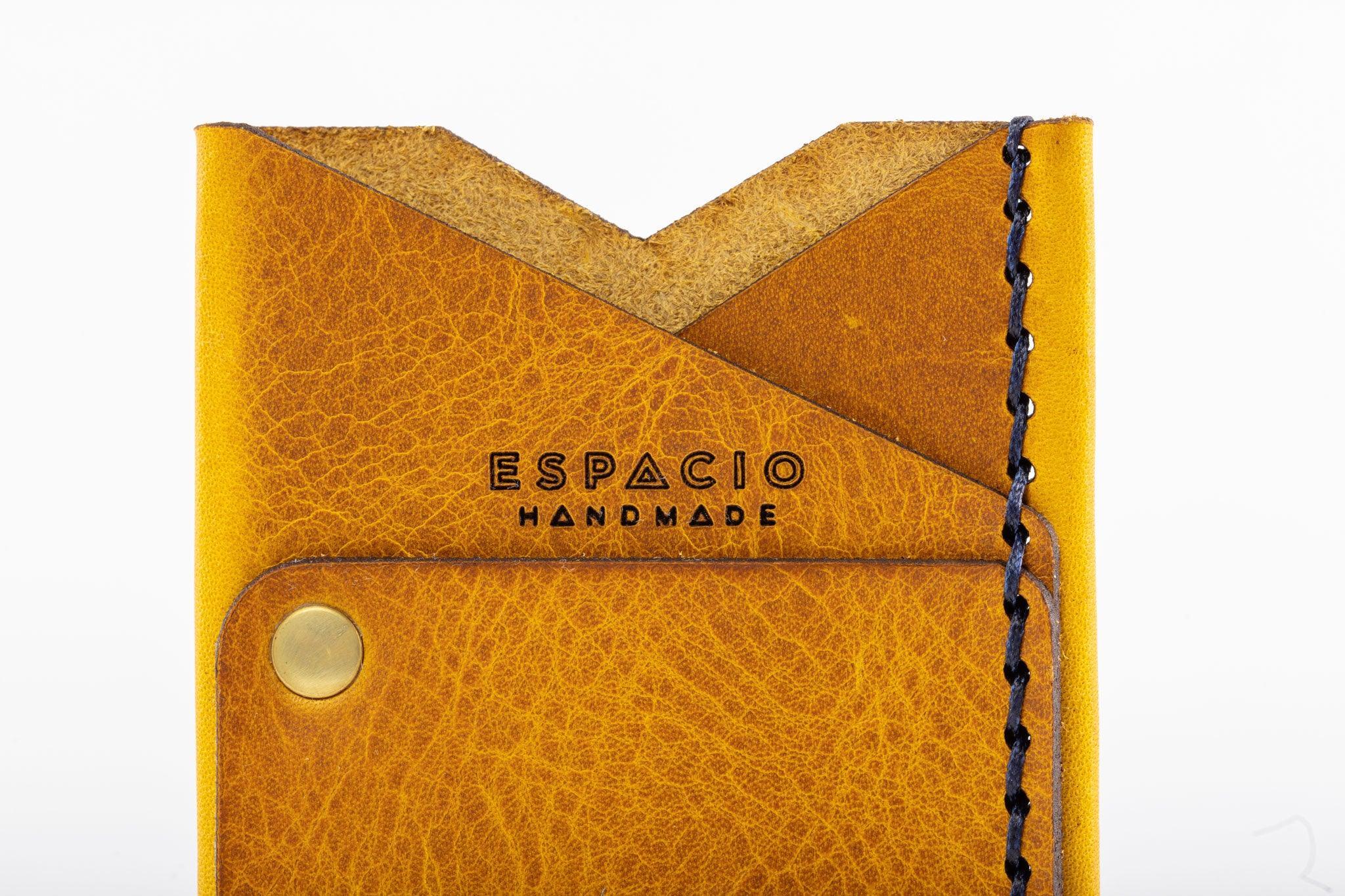 Big Spender Leather Wallet in Butterscotch - Espacio Handmade