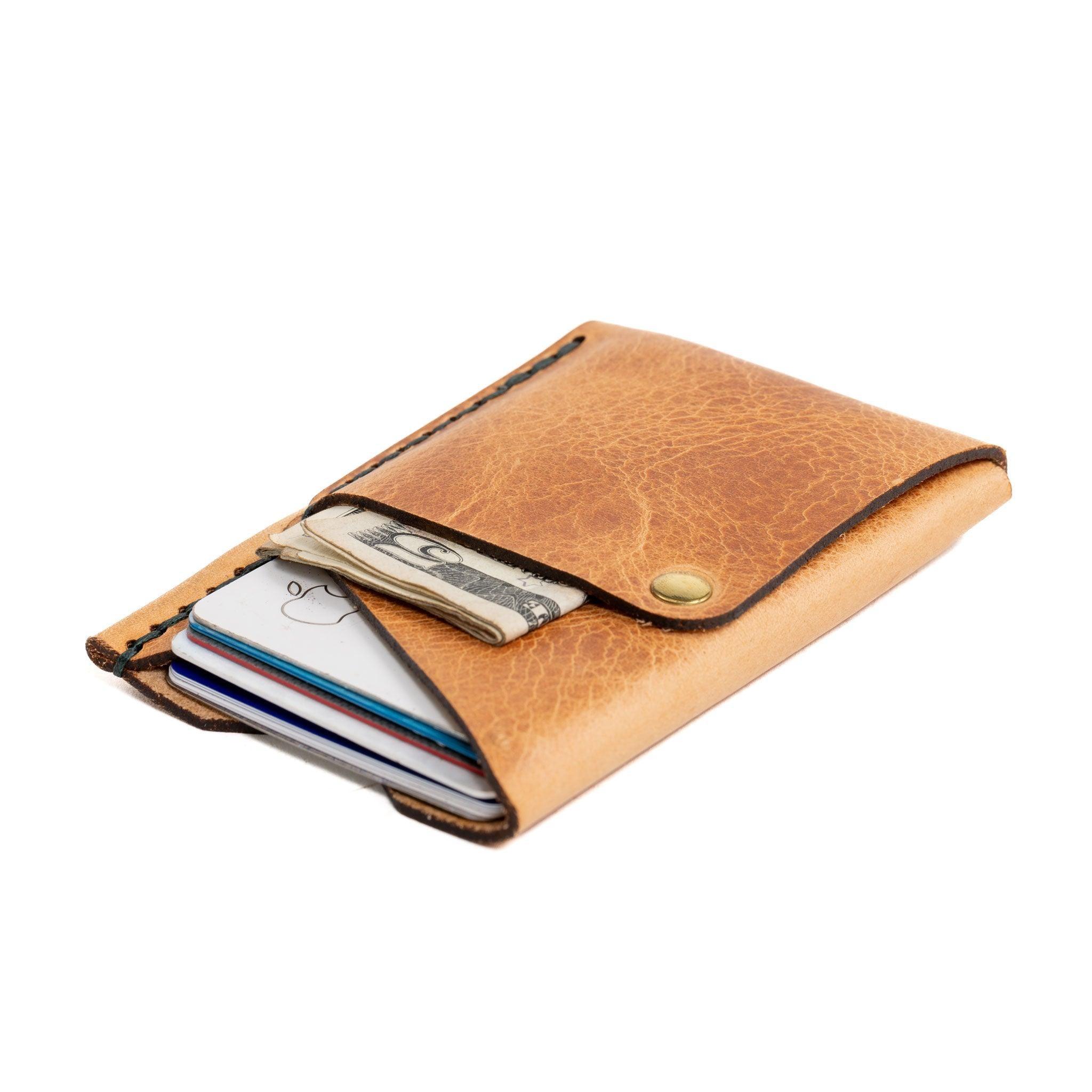 Big Spender Leather Wallet in Desert - Espacio Handmade