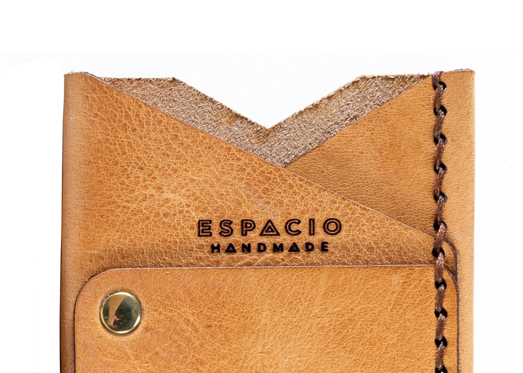 Big Spender Leather Wallet in Desert - Espacio Handmade