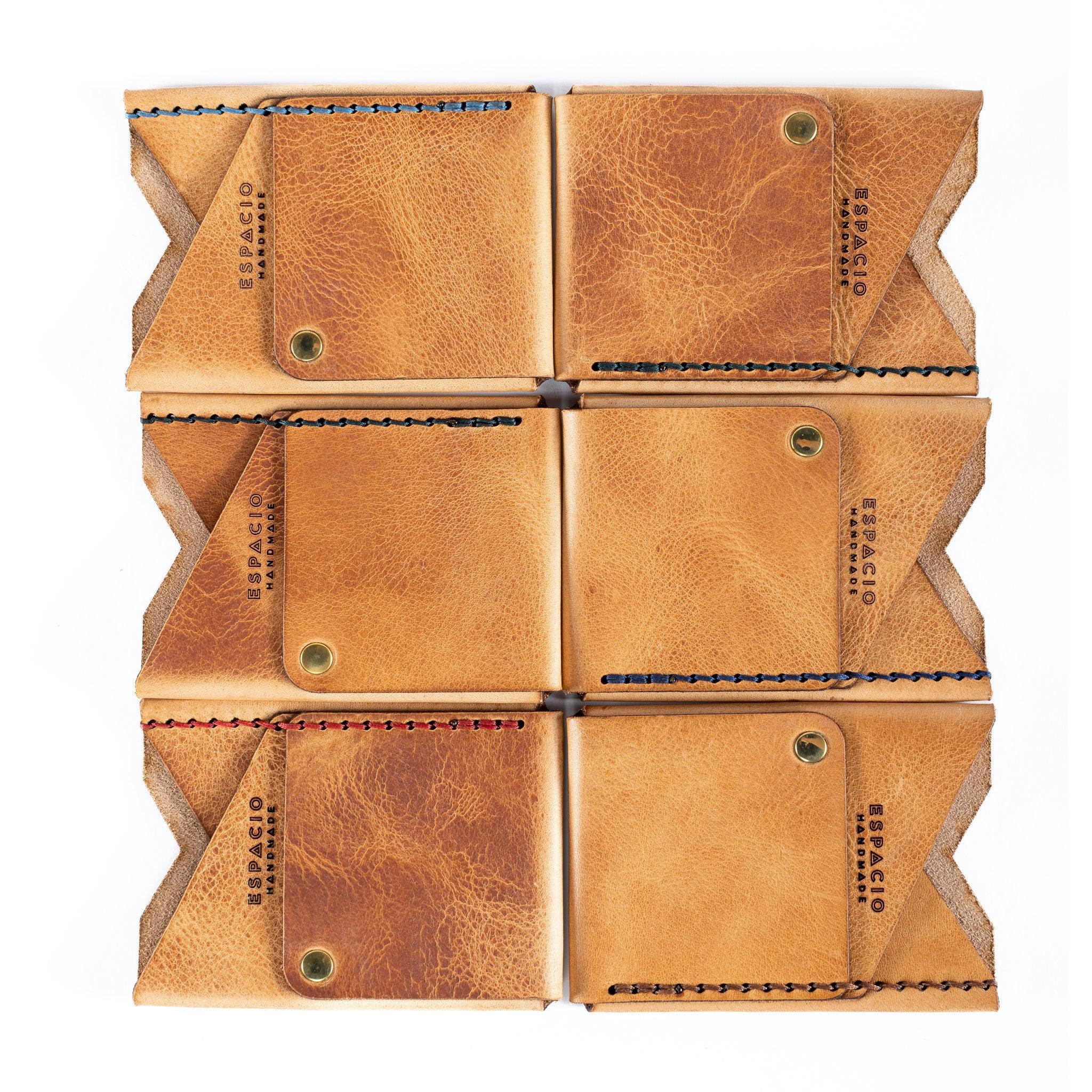 Big Spender Leather Wallet in Desert - Espacio Handmade