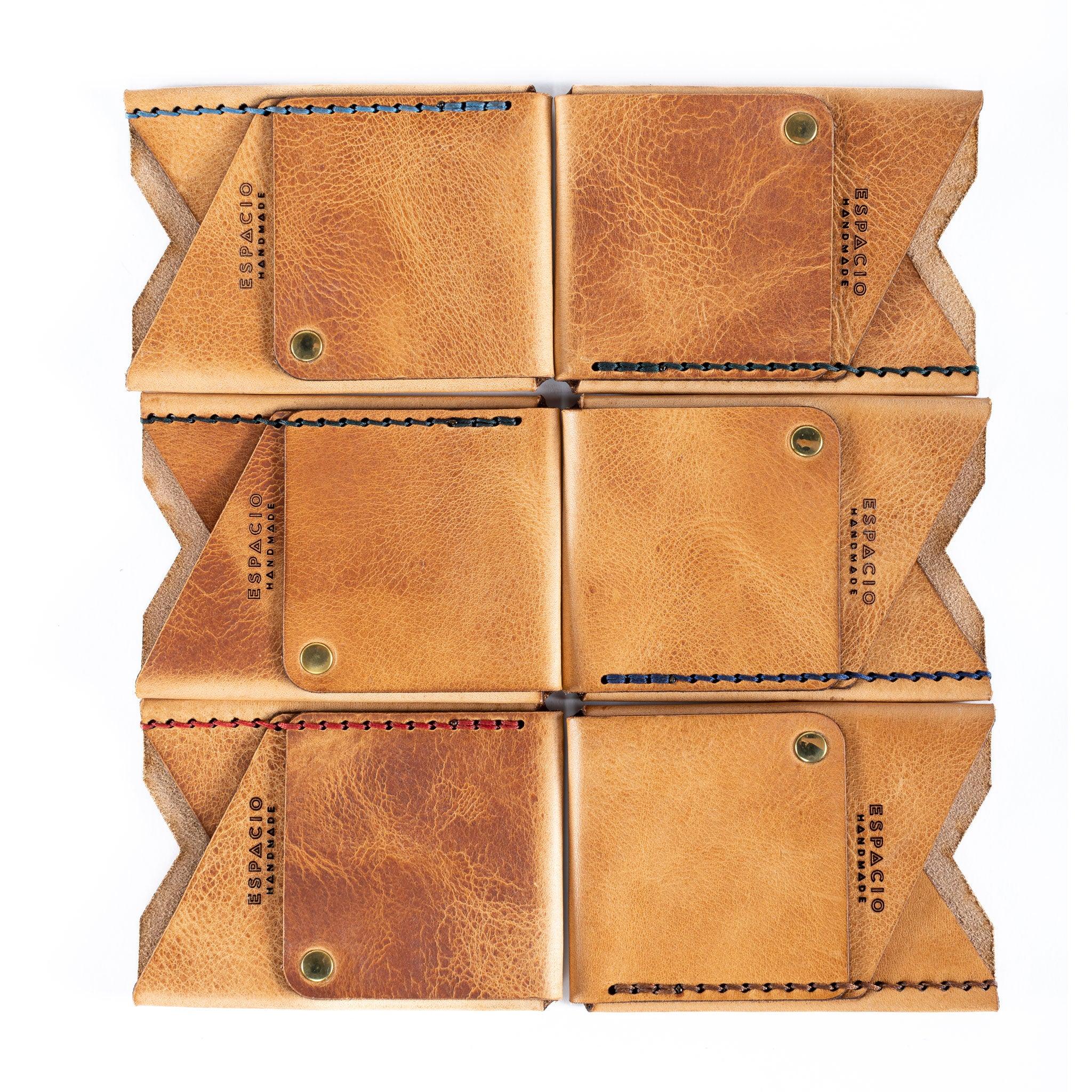Big Spender Leather Wallet in Desert - Espacio Handmade