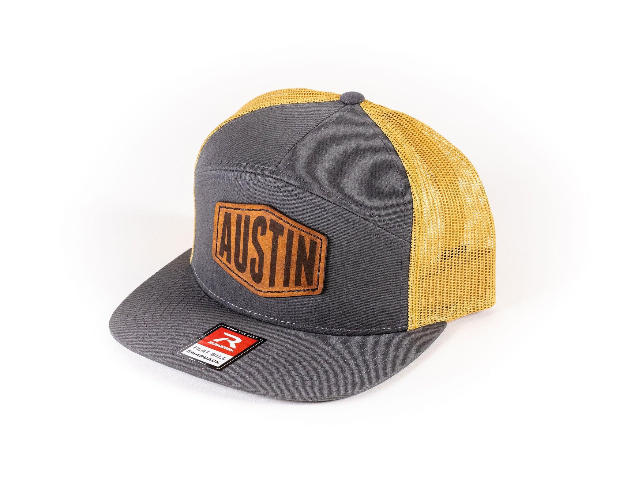 Austin Hat with Leather Patch Richardson 168 – Espacio Handmade