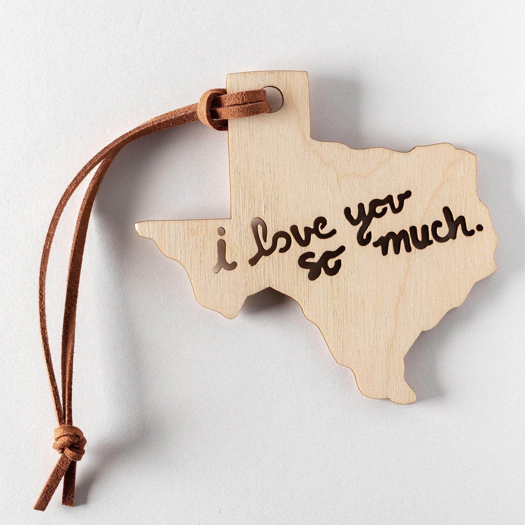 I Love You So Much Ornament - Espacio Handmade