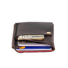 Big Spender Leather Wallet in Espresso - Espacio Handmade