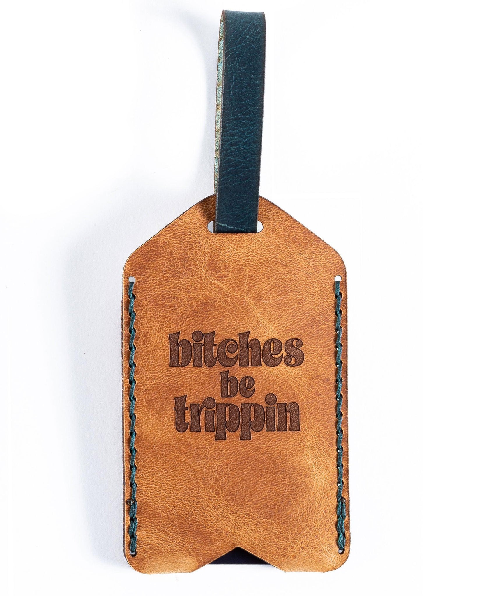 Leather Luggage Tags - Espacio Handmade