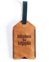 Leather Luggage Tags - Espacio Handmade