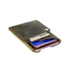 Big Spender Leather Wallet in Olive - Espacio Handmade