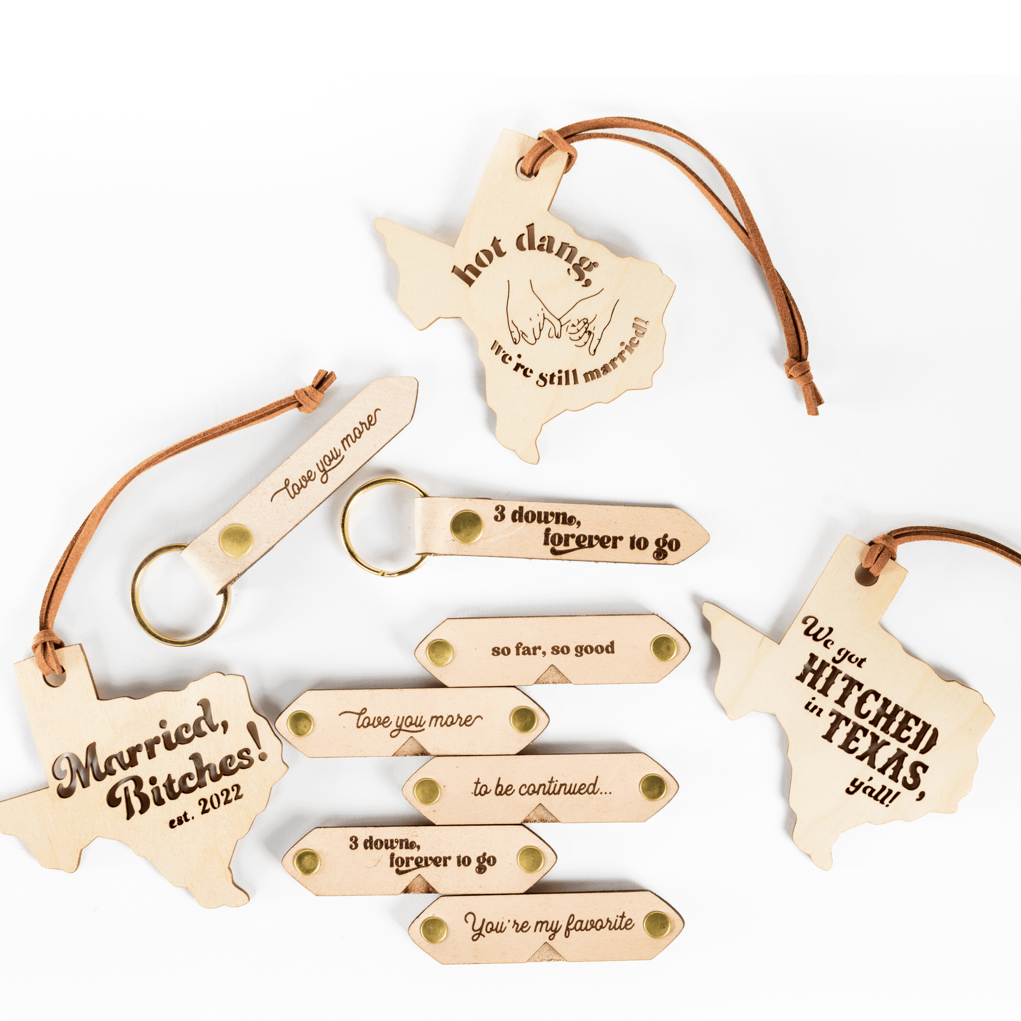 Got Hitched Statement Ornament - Espacio Handmade